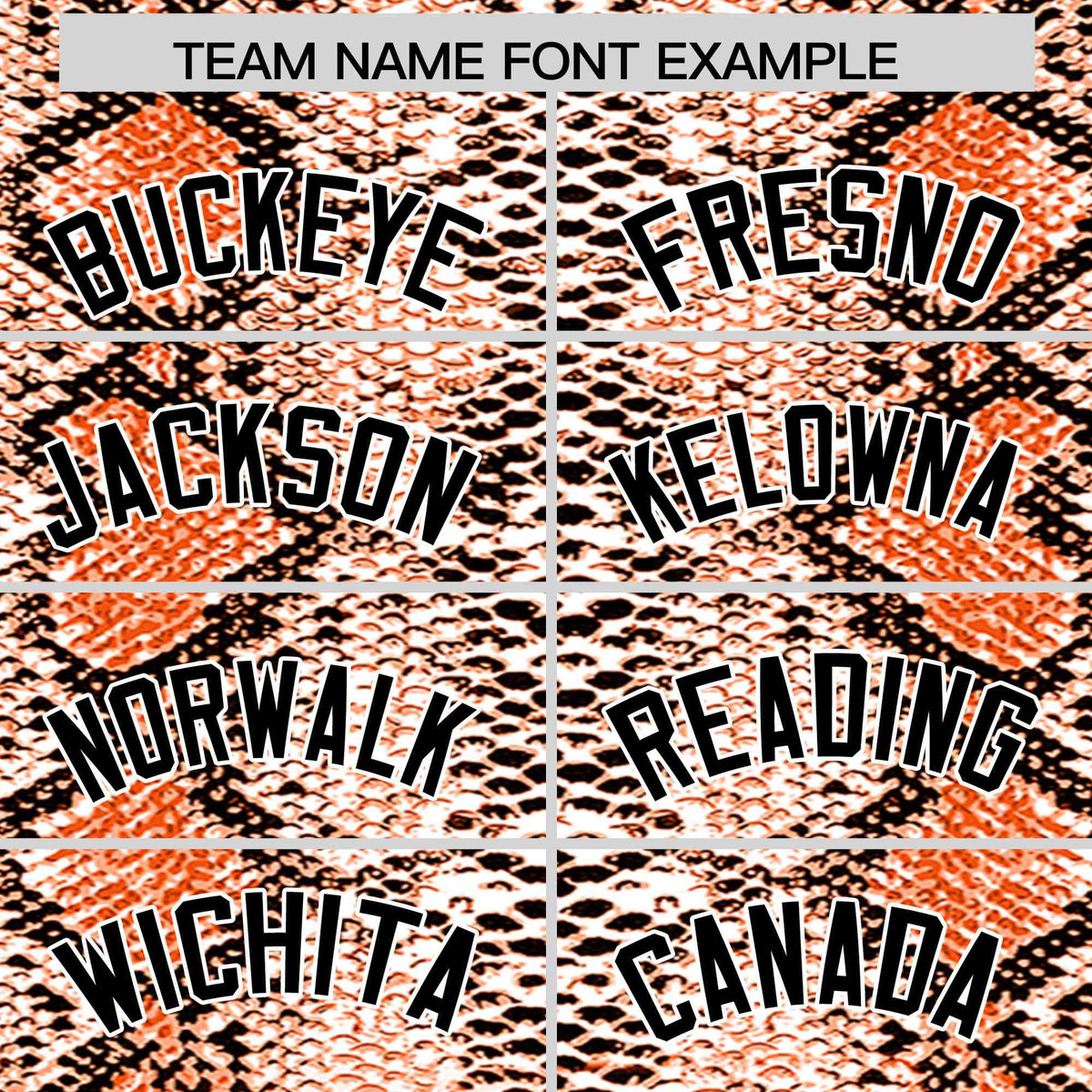 Custom Multi Color Snakeskin Pattern Authentic Baseball Jersey