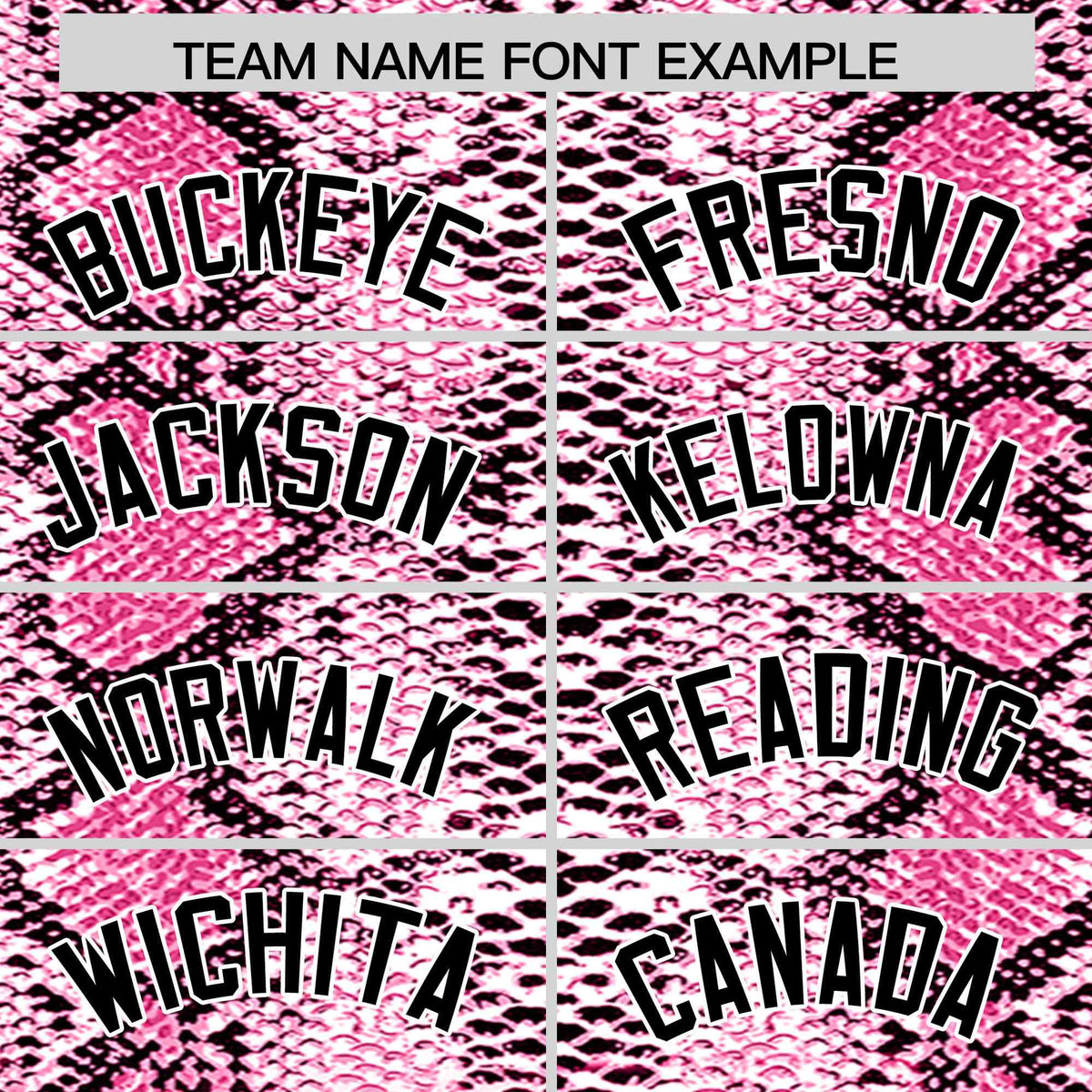 Custom Multi Color Snakeskin Pattern Authentic Baseball Jersey