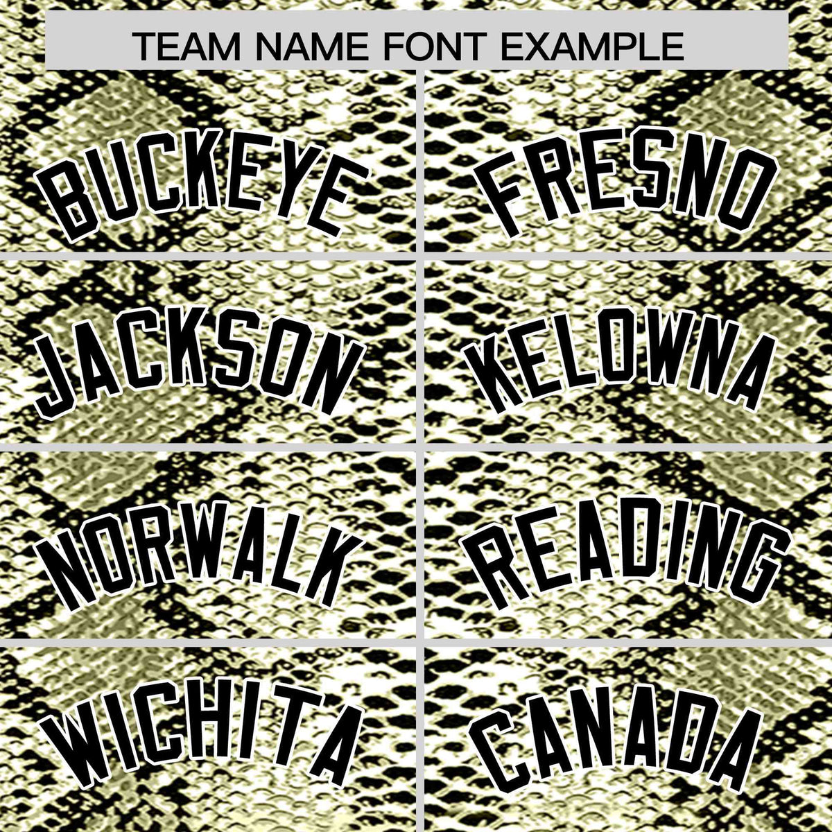 Custom Multi Color Snakeskin Pattern Authentic Baseball Jersey