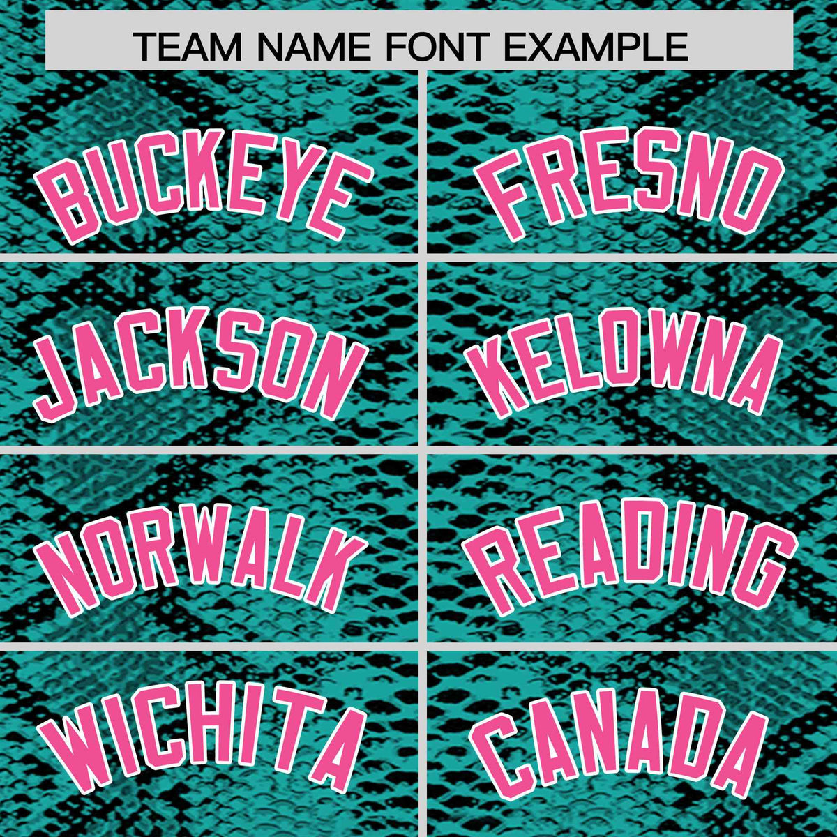 Custom Multi Color Snakeskin Pattern Authentic Baseball Jersey