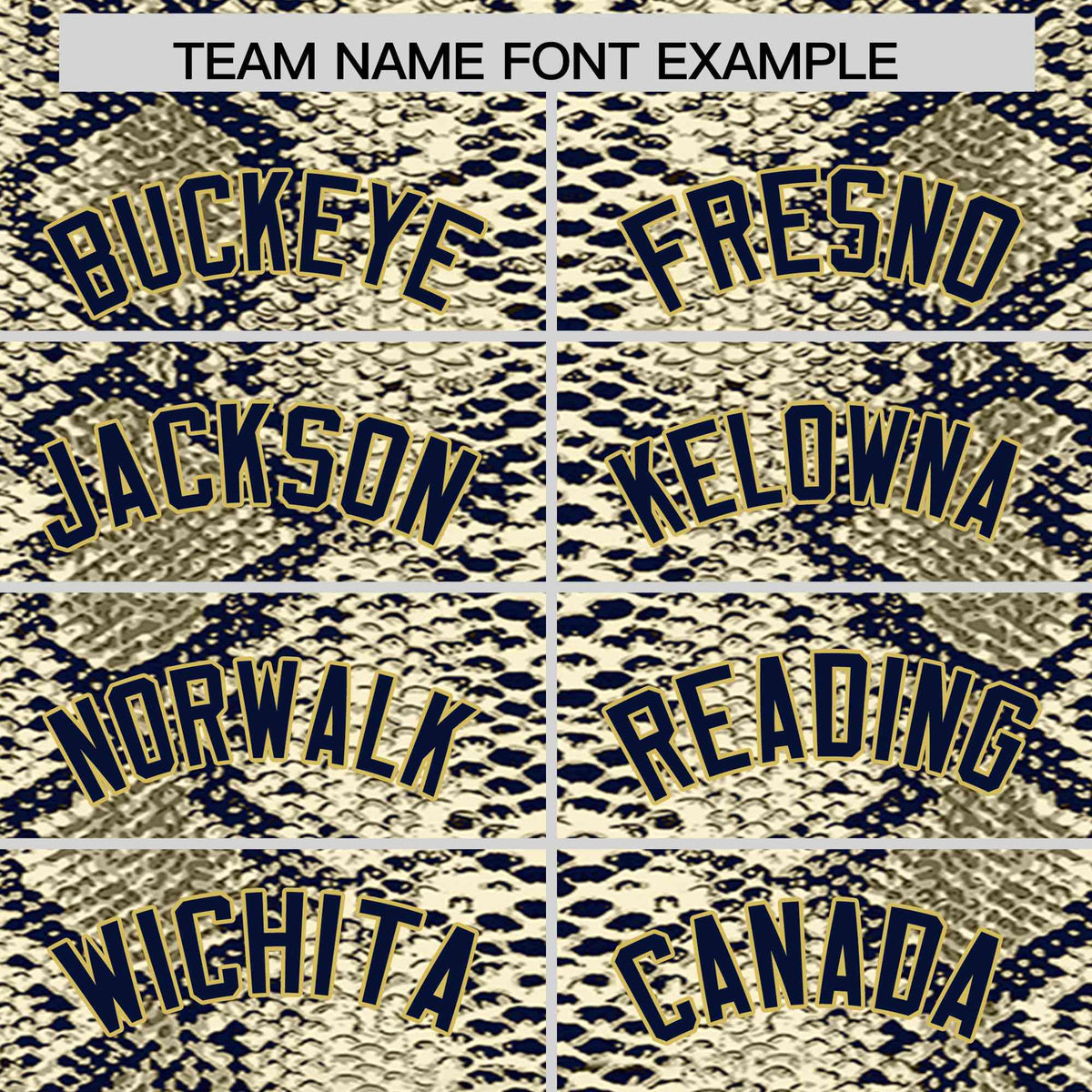 Custom Multi Color Snakeskin Pattern Authentic Baseball Jersey