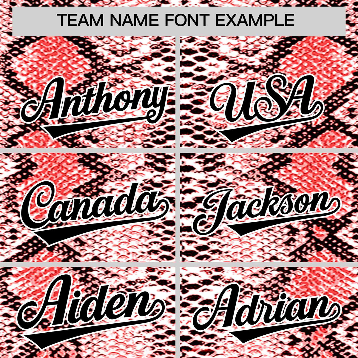 Custom Multi Color Snakeskin Pattern Authentic Baseball Jersey