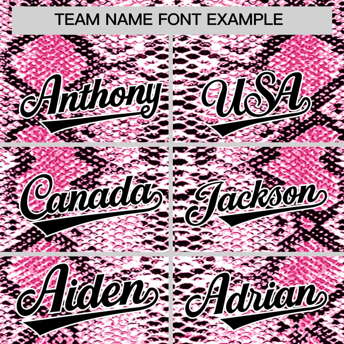 Custom Multi Color Snakeskin Pattern Authentic Baseball Jersey