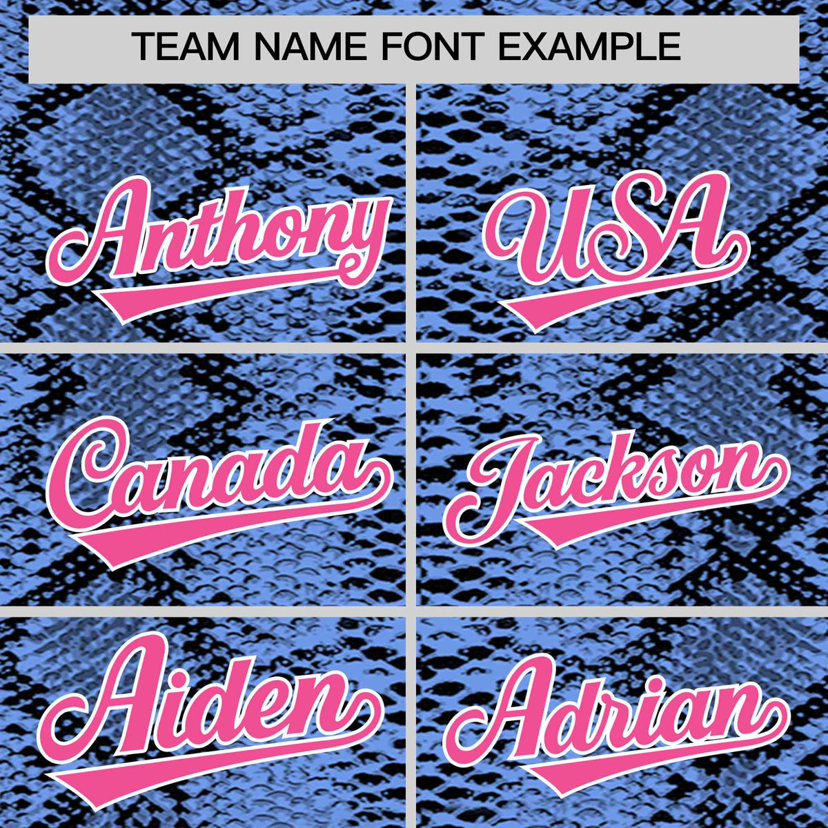 Custom Multi Color Snakeskin Pattern Authentic Baseball Jersey