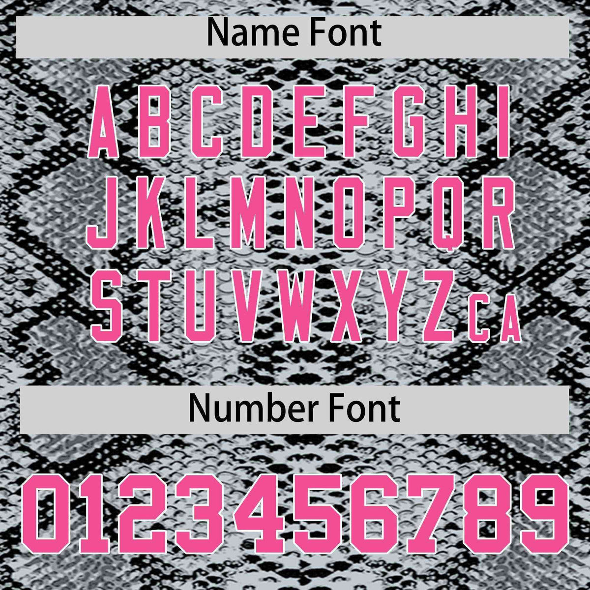 Custom Multi Color Snakeskin Pattern Authentic Baseball Jersey