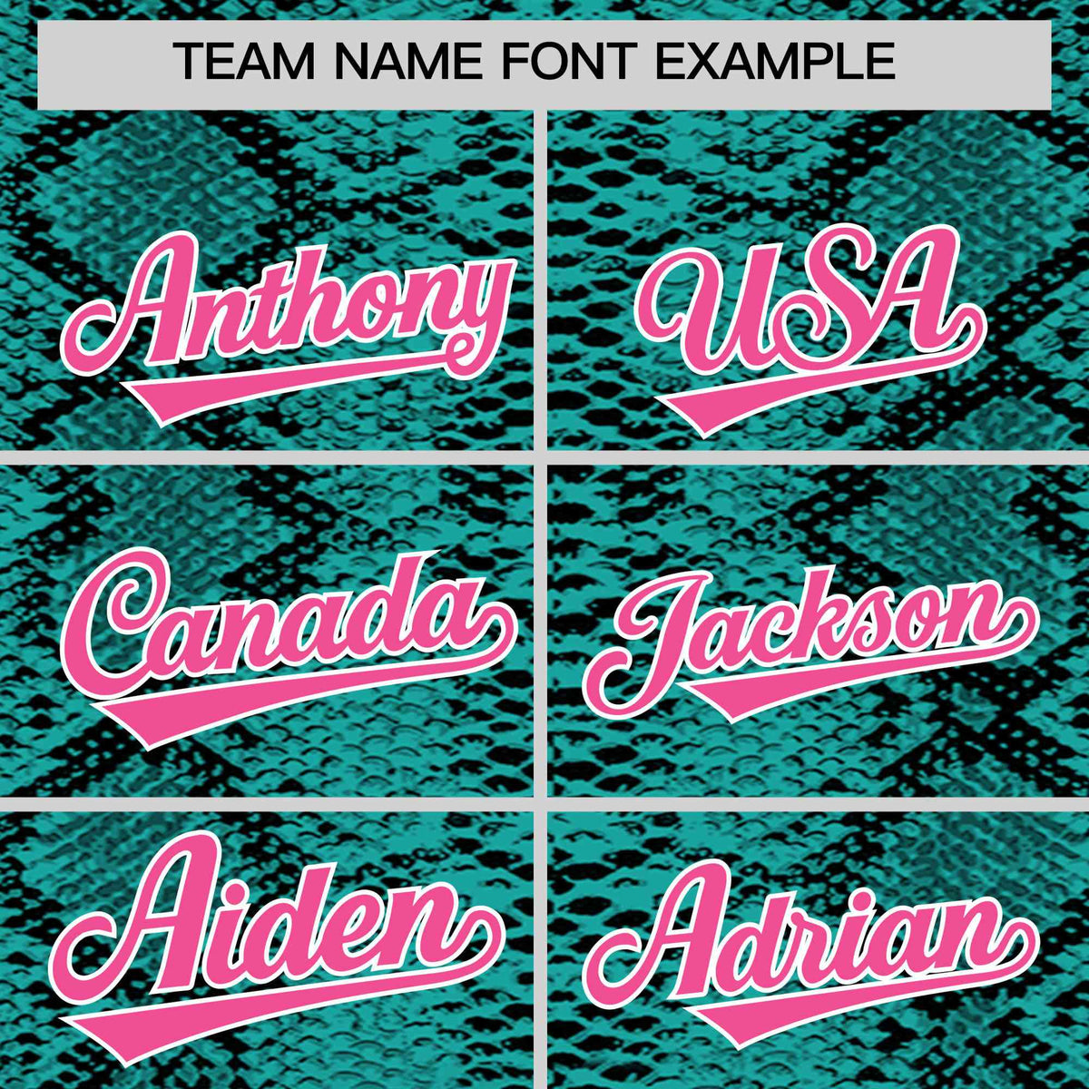 Custom Multi Color Snakeskin Pattern Authentic Baseball Jersey