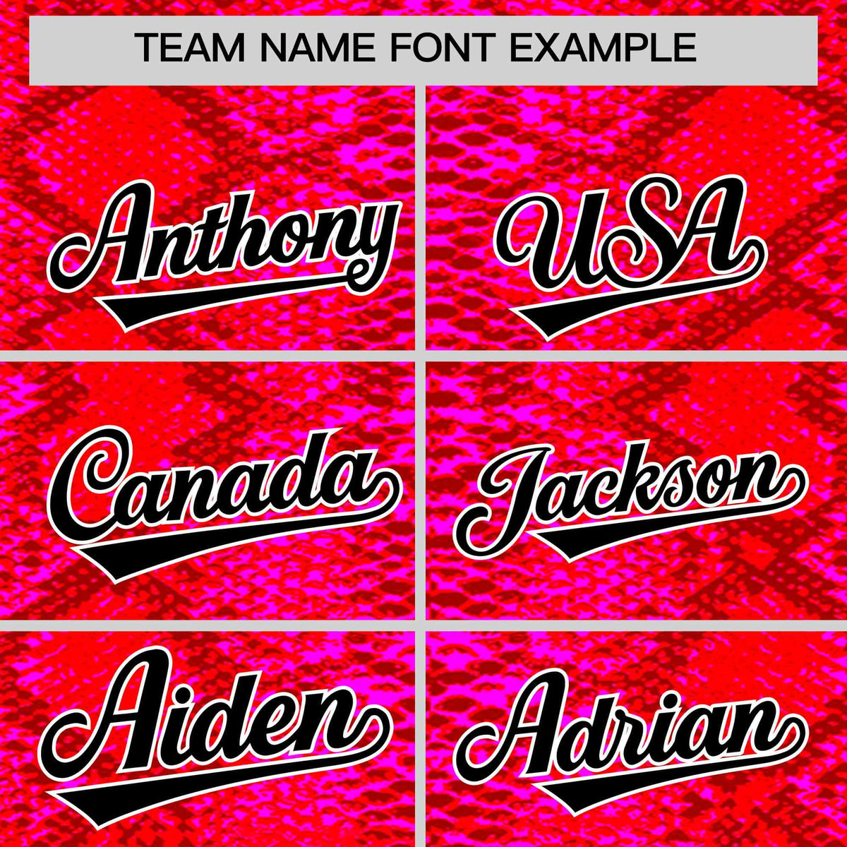 Custom Multi Color Snakeskin Pattern Authentic Baseball Jersey