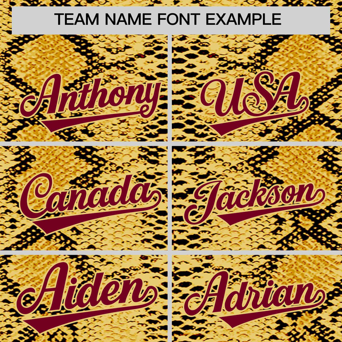 Custom Multi Color Snakeskin Pattern Authentic Baseball Jersey