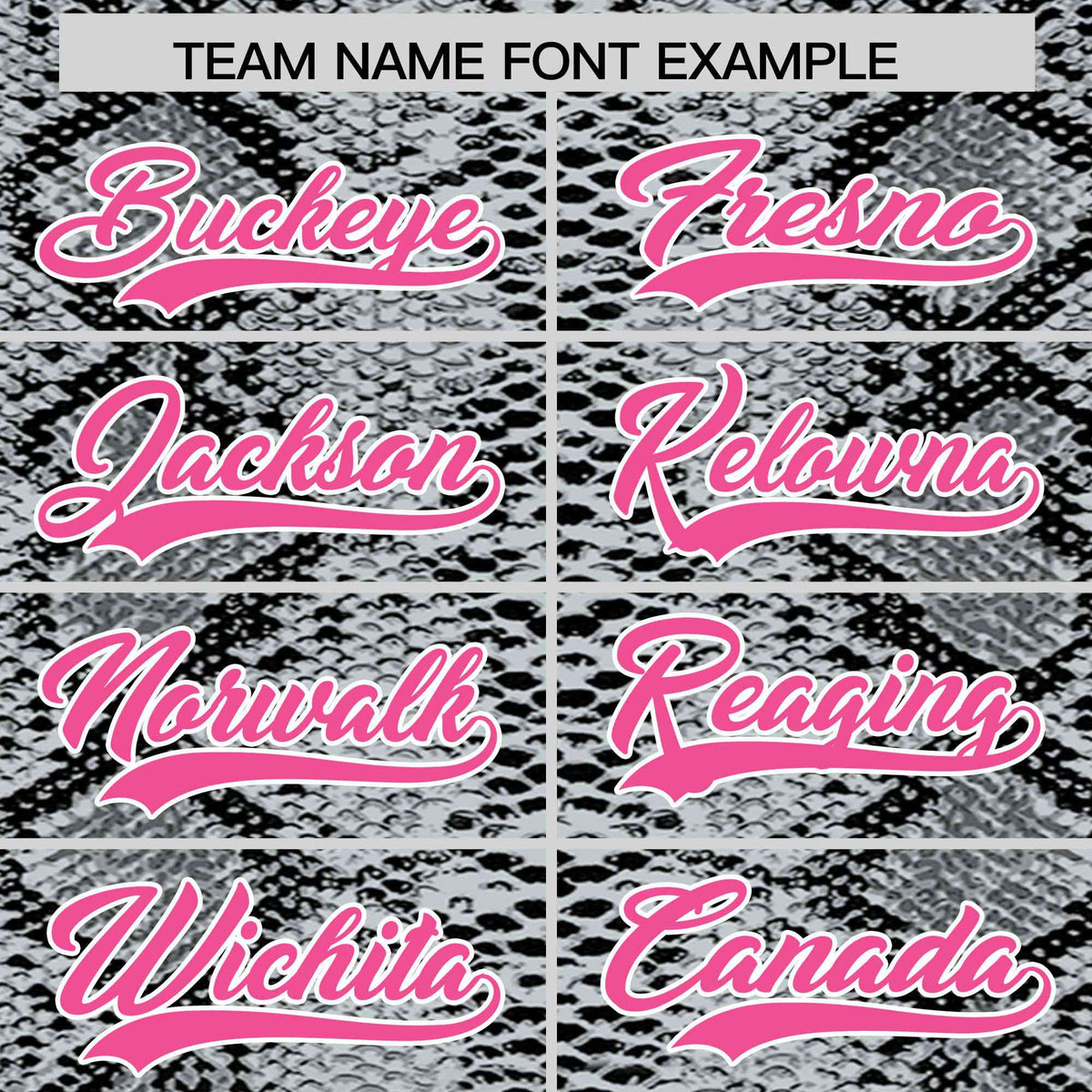 Custom Multi Color Snakeskin Pattern Authentic Baseball Jersey