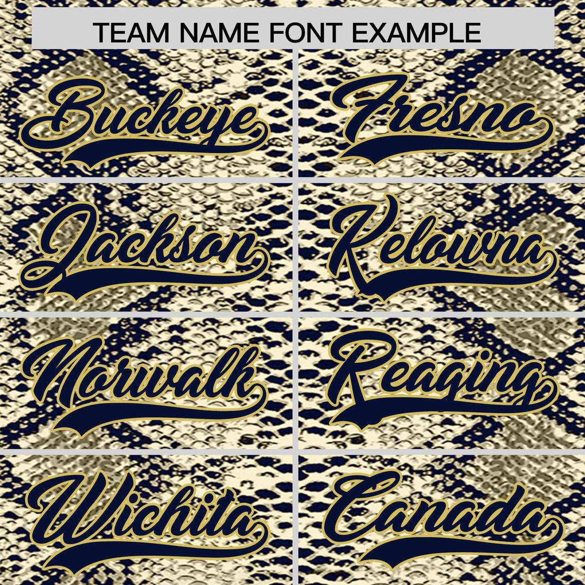 Custom Multi Color Snakeskin Pattern Authentic Baseball Jersey