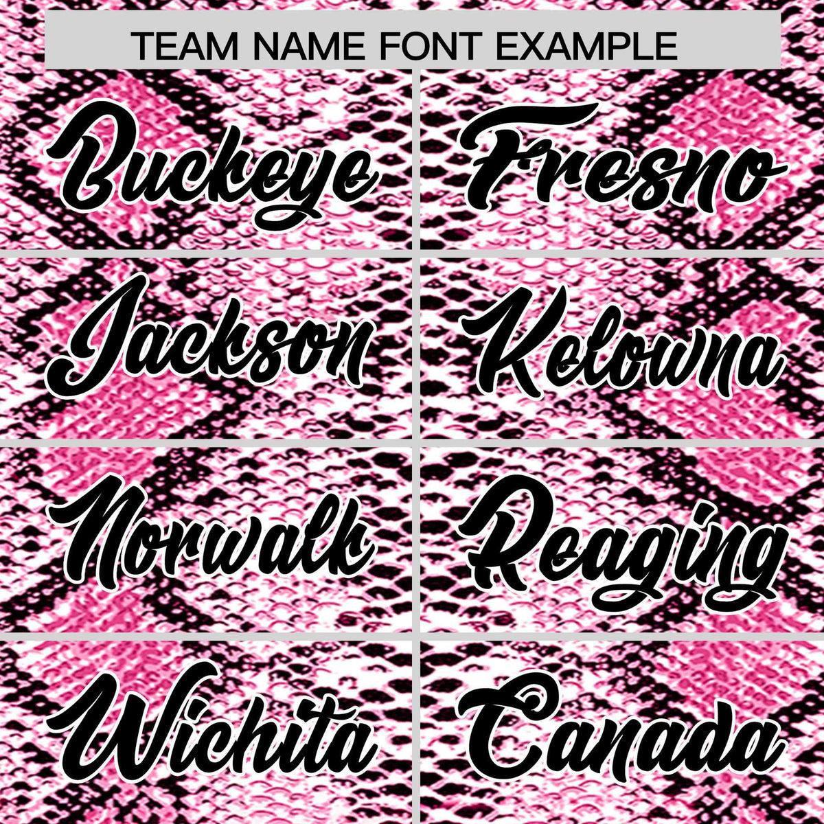 Custom Multi Color Snakeskin Pattern Authentic Baseball Jersey