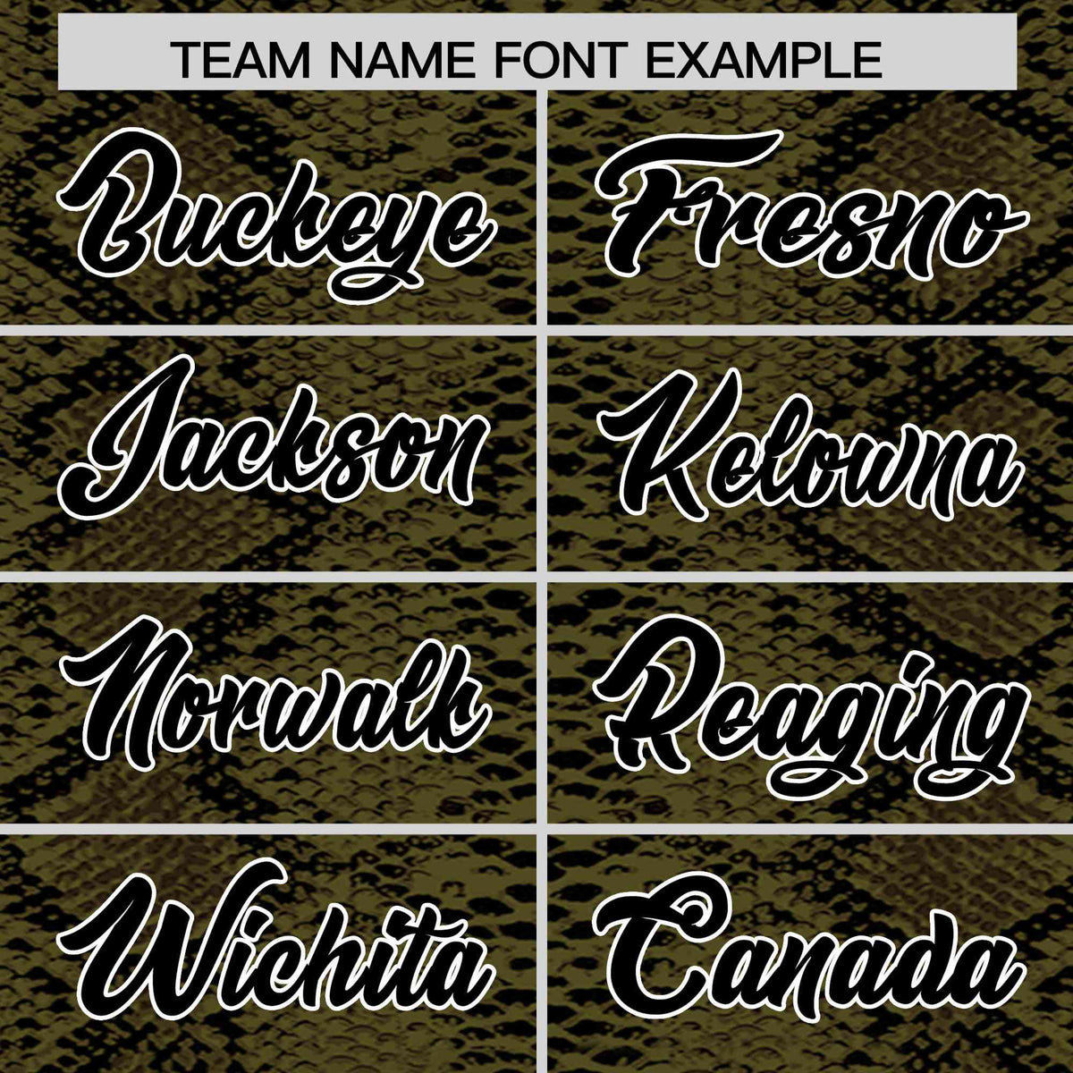 Custom Multi Color Snakeskin Pattern Authentic Baseball Jersey