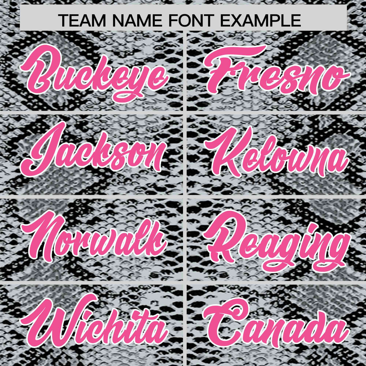 Custom Multi Color Snakeskin Pattern Authentic Baseball Jersey