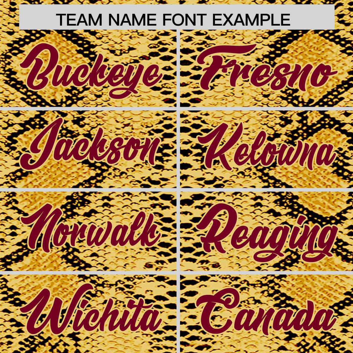 Custom Multi Color Snakeskin Pattern Authentic Baseball Jersey