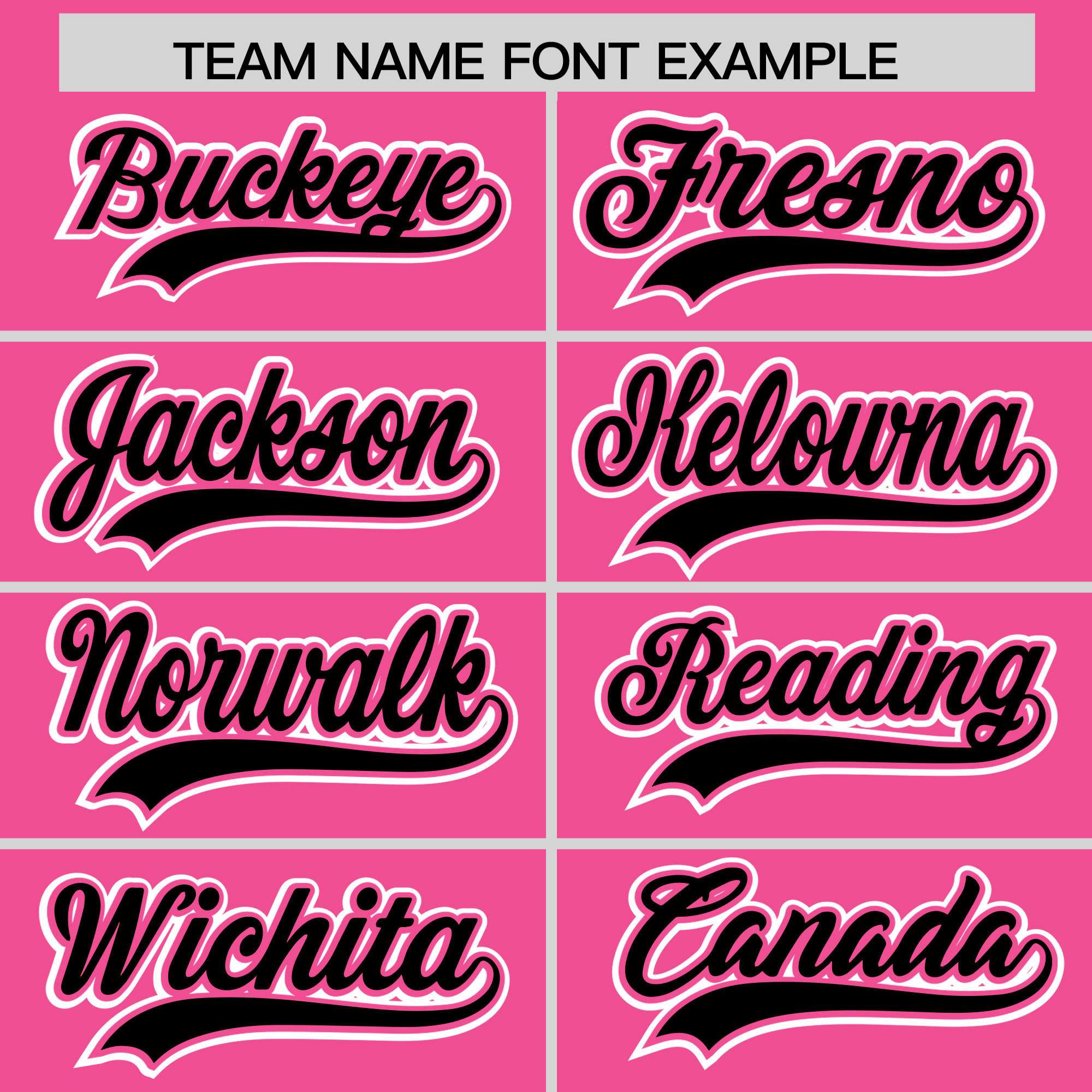 Custom Pink Black Personalized Edge Color Block Authentic Baseball Jersey