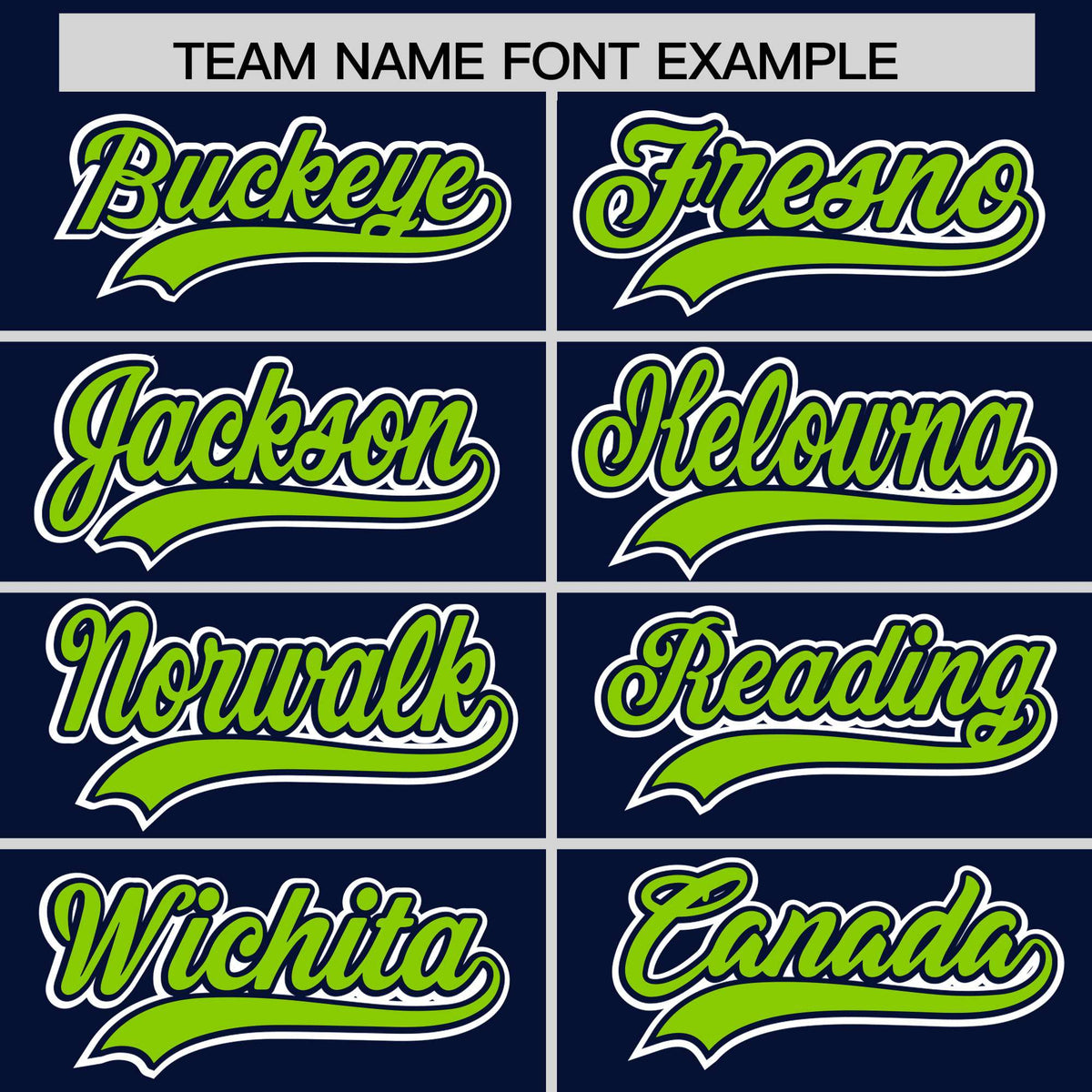 Custom Navy Neon Green Personalized Edge Color Block Authentic Baseball Jersey