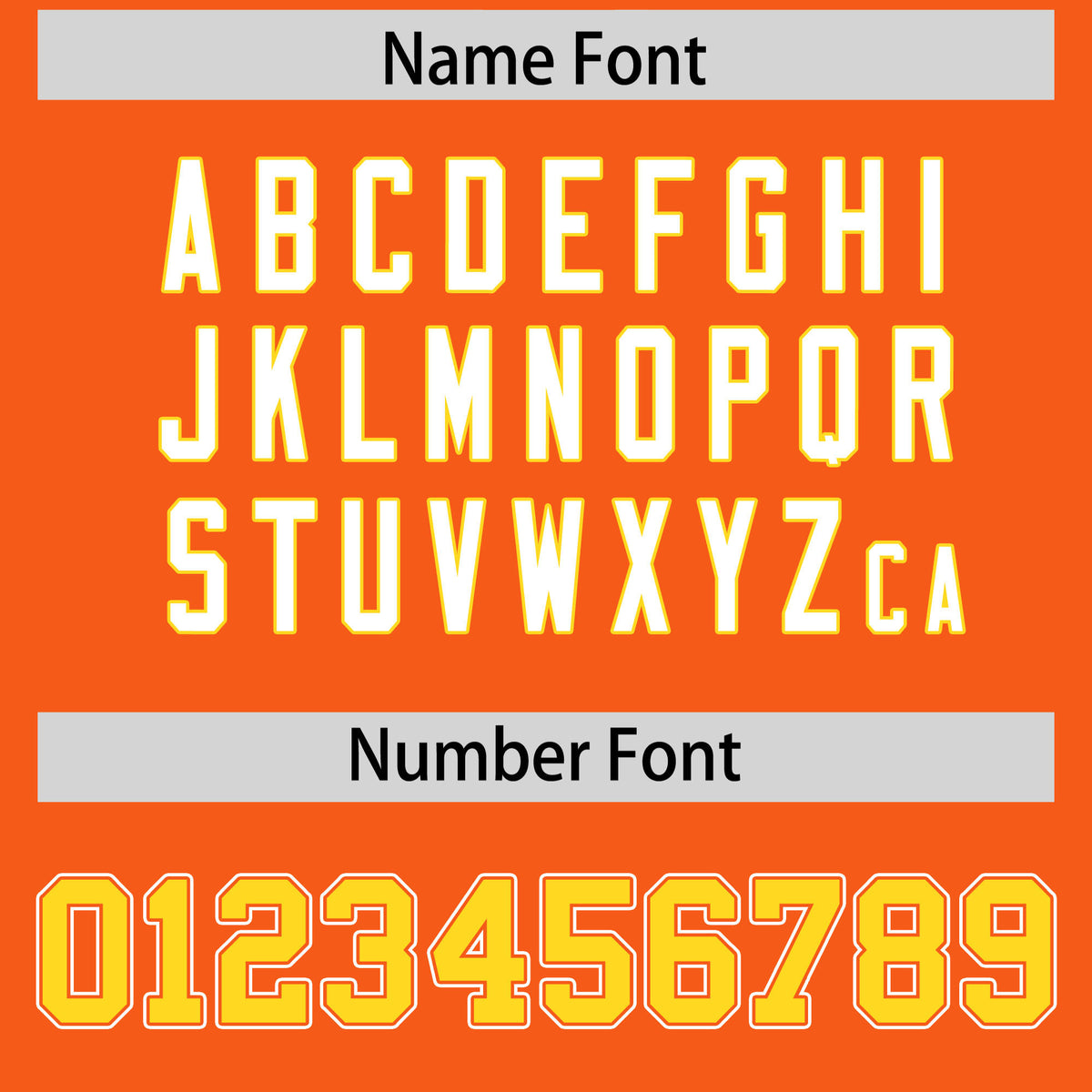 Custom Orange Gold Personalized Edge Color Block Authentic Baseball Jersey