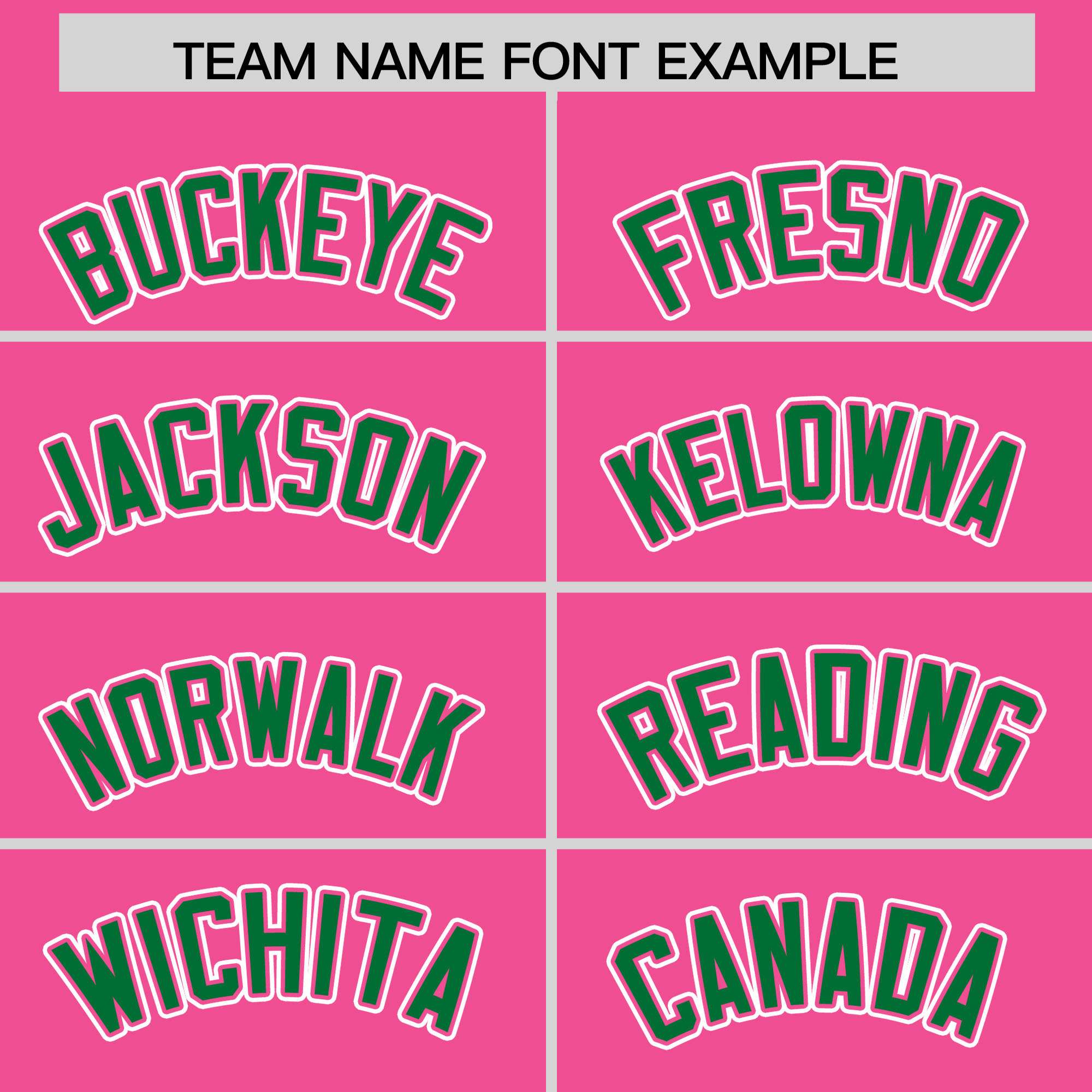 Custom Pink Kelly Green Personalized Edge Color Block Authentic Baseball Jersey