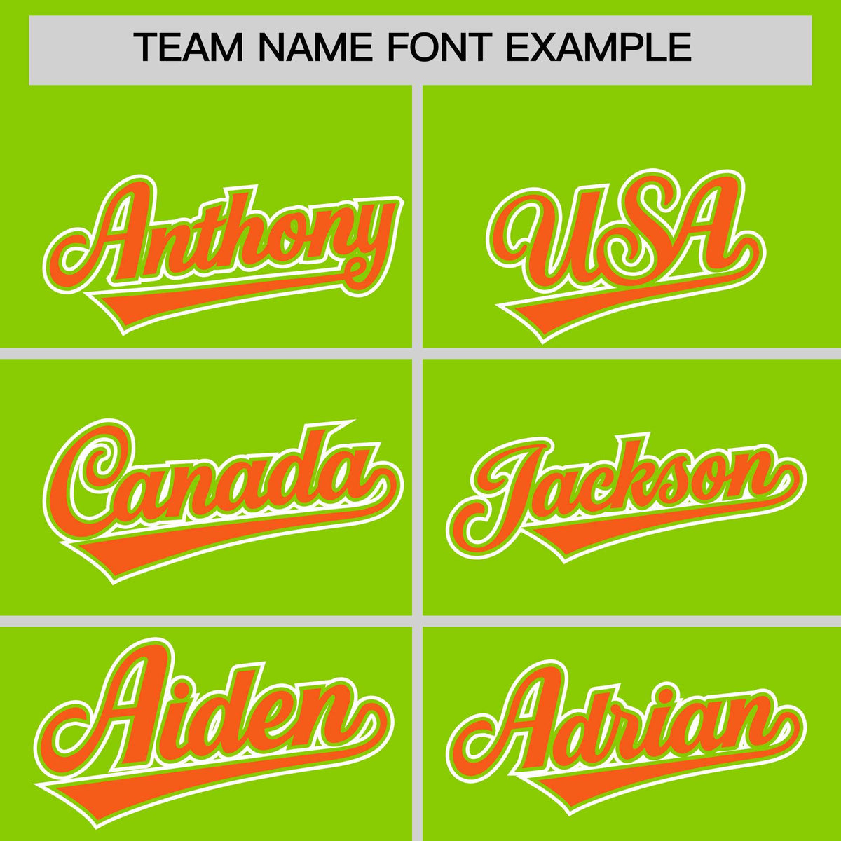 Custom Neon Green Orange Personalized Edge Color Block Authentic Baseball Jersey