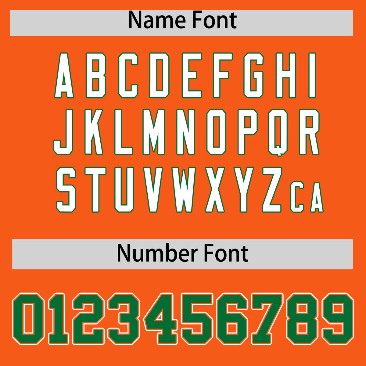 Custom Orange Kelly Green Personalized Edge Color Block Authentic Baseball Jersey