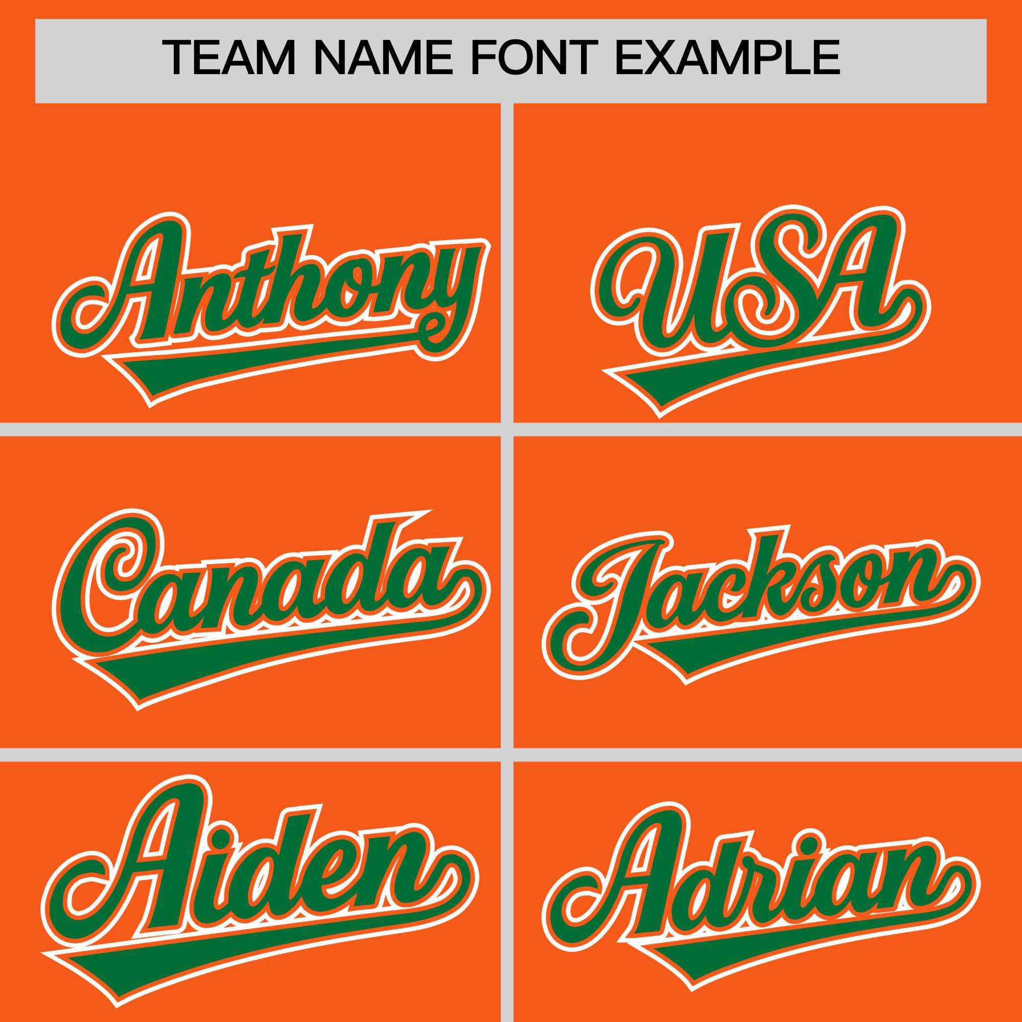 Custom Orange Kelly Green Personalized Edge Color Block Authentic Baseball Jersey