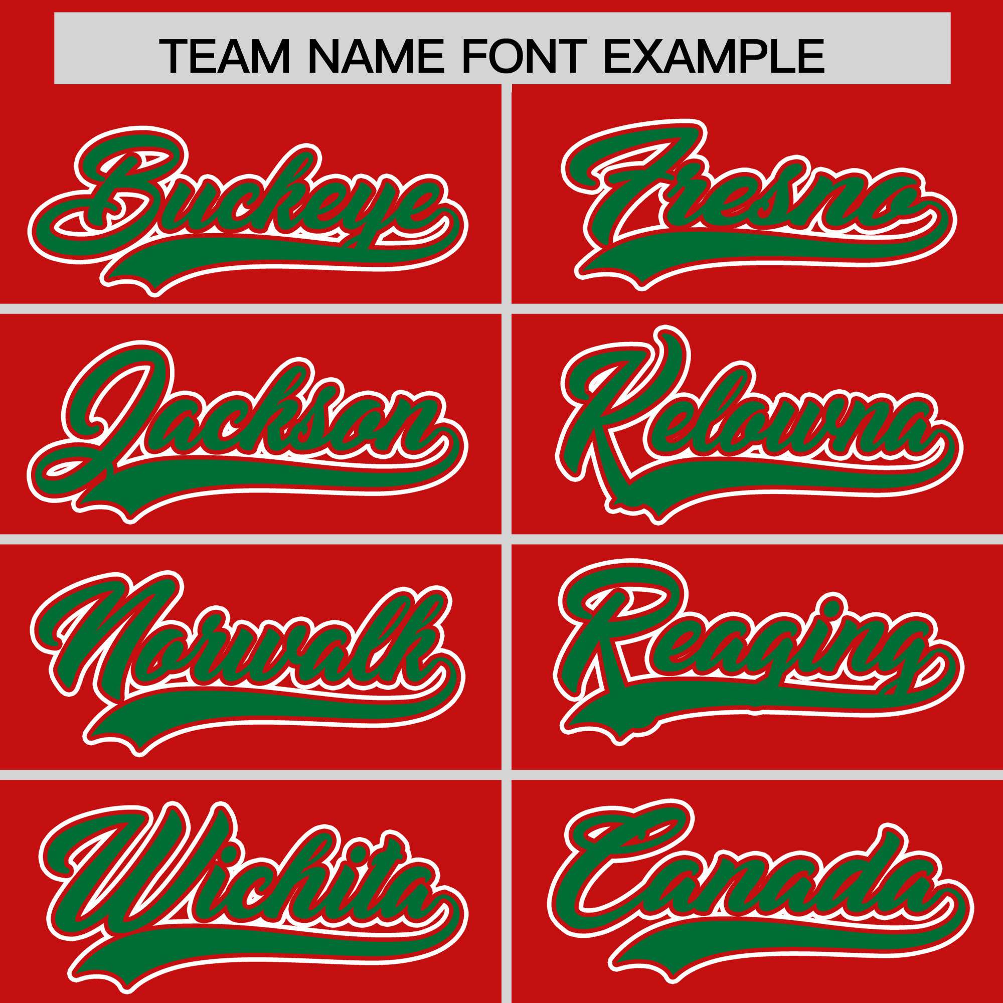 Custom Red Kelly Green Personalized Edge Color Block Authentic Baseball Jersey