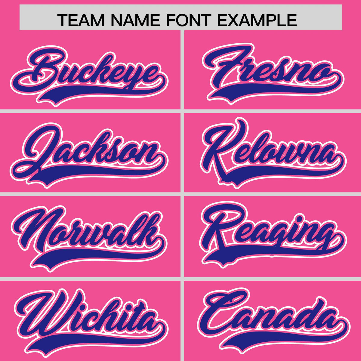 Custom Pink Royal Personalized Edge Color Block Authentic Baseball Jersey