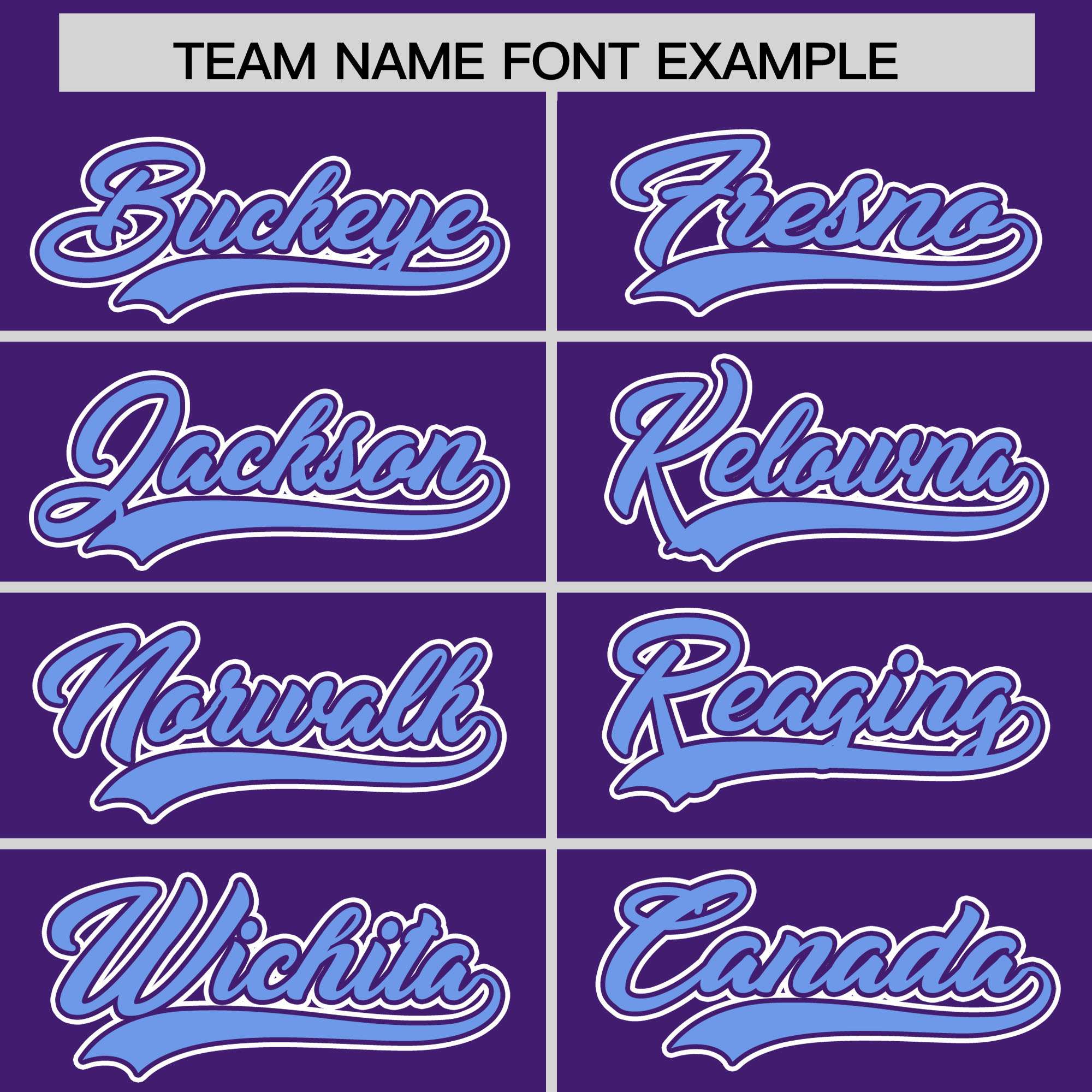 Custom Purple Light Blue Personalized Edge Color Block Authentic Baseball Jersey