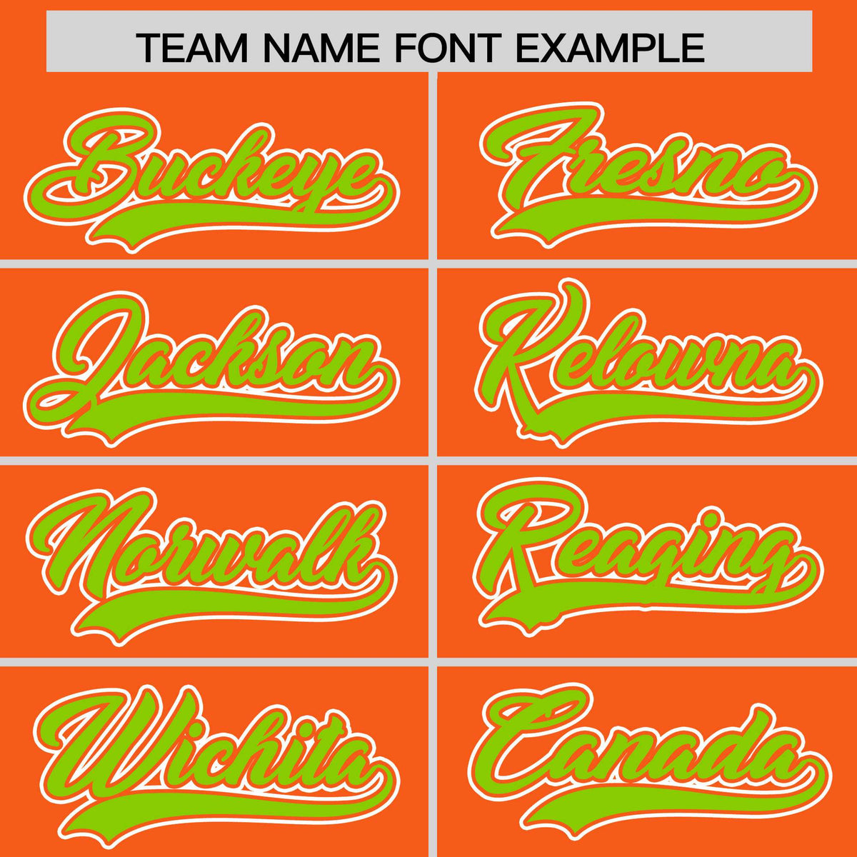 Custom Orange Neon Green Personalized Edge Color Block Authentic Baseball Jersey