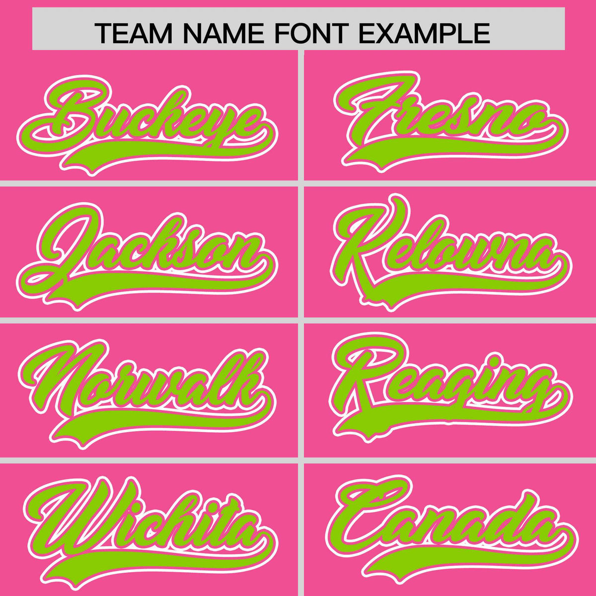 Custom Pink Neon Green Personalized Edge Color Block Authentic Baseball Jersey