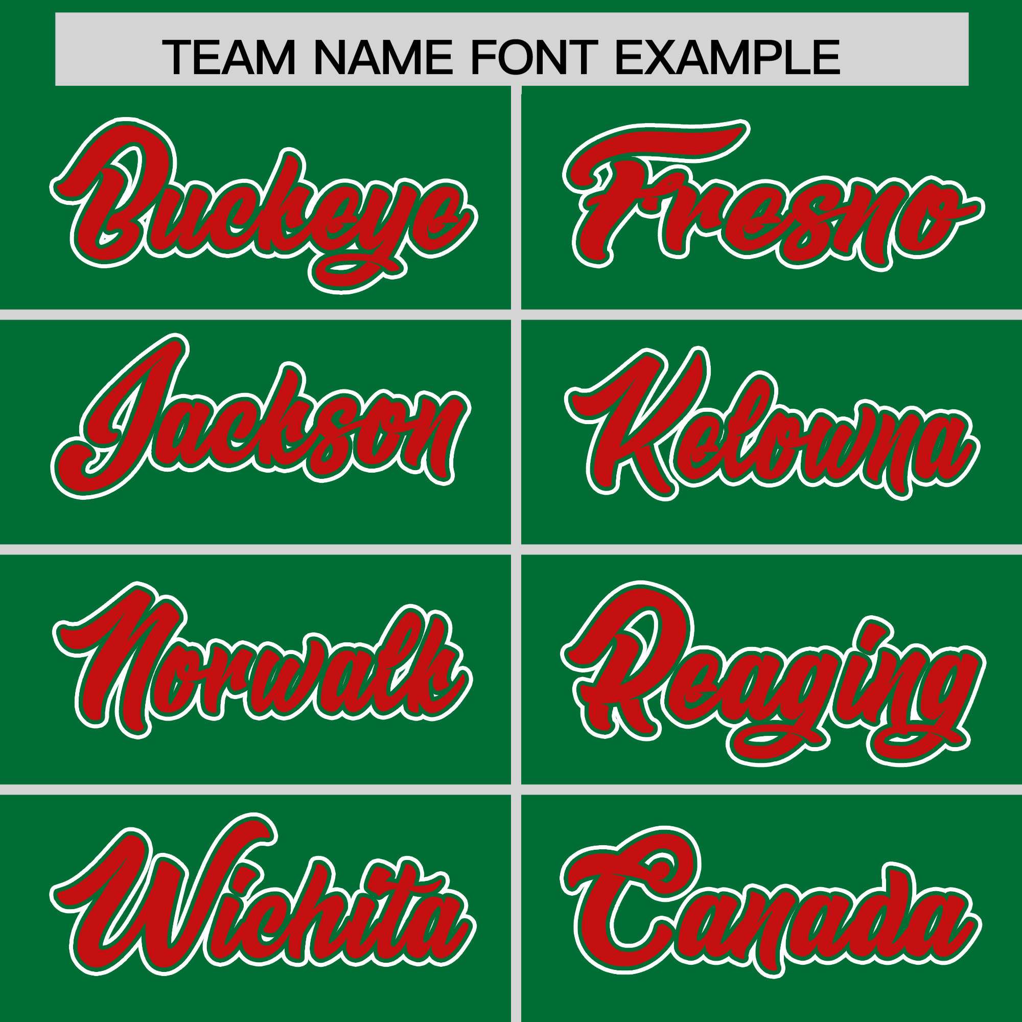 Custom Kelly Green Red Personalized Edge Color Block Authentic Baseball Jersey