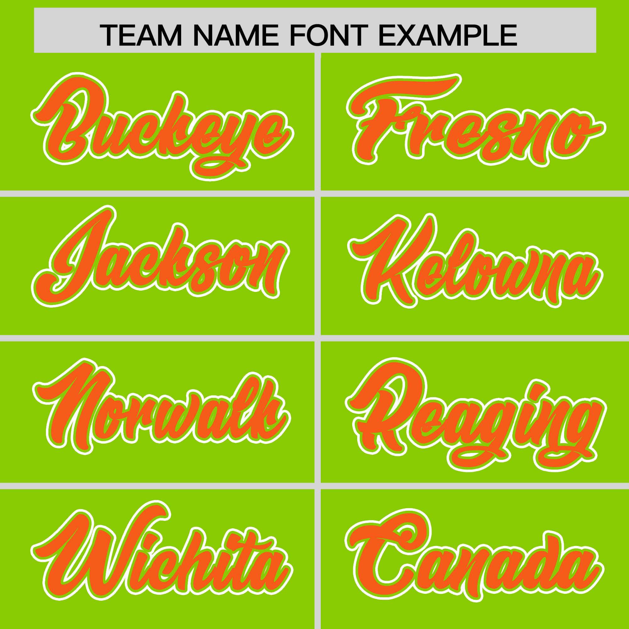 Custom Neon Green Orange Personalized Edge Color Block Authentic Baseball Jersey