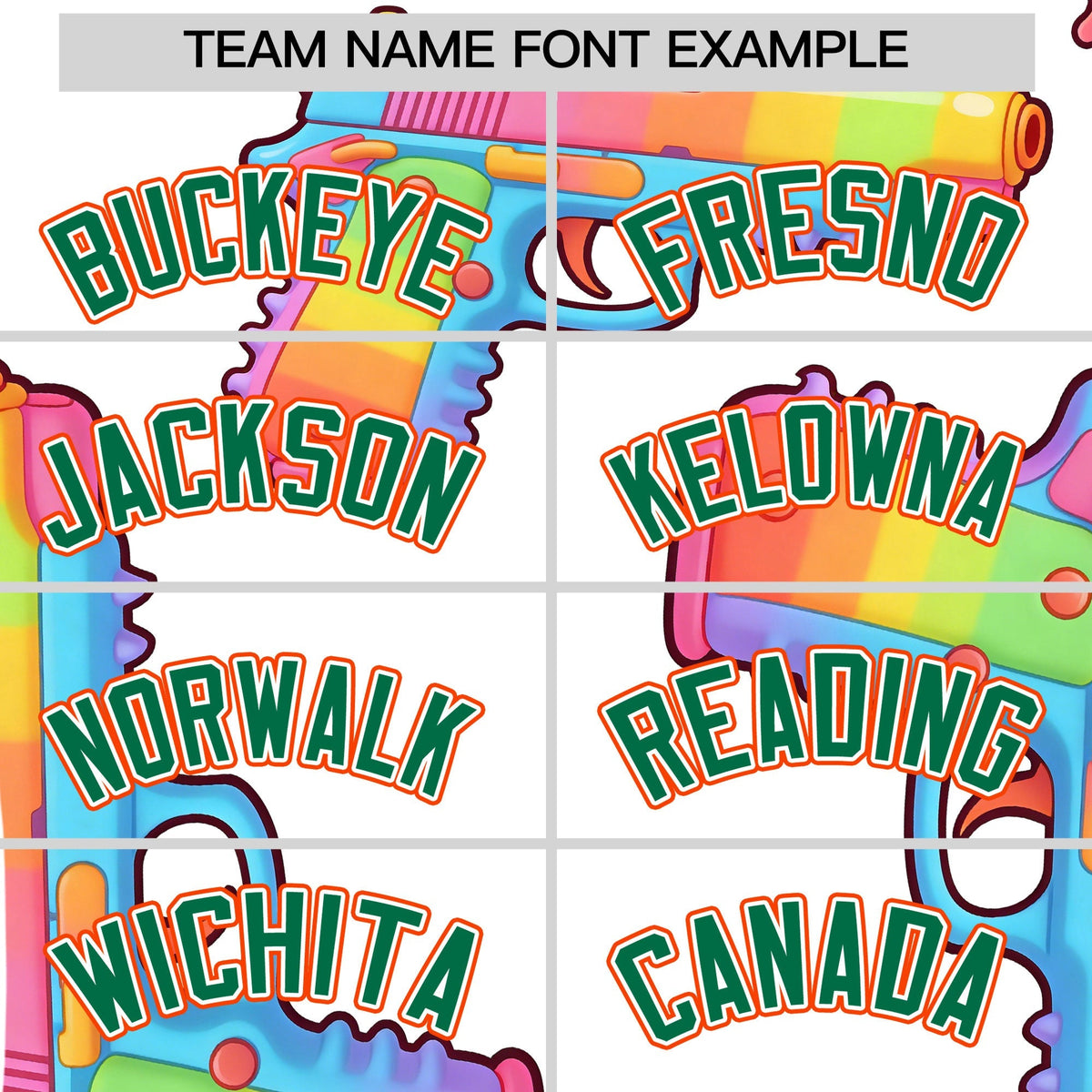 Custom Youth Baseball Jersey White Kelly Green Sugar-Coated Firepower Graffiti Pattern Street Style