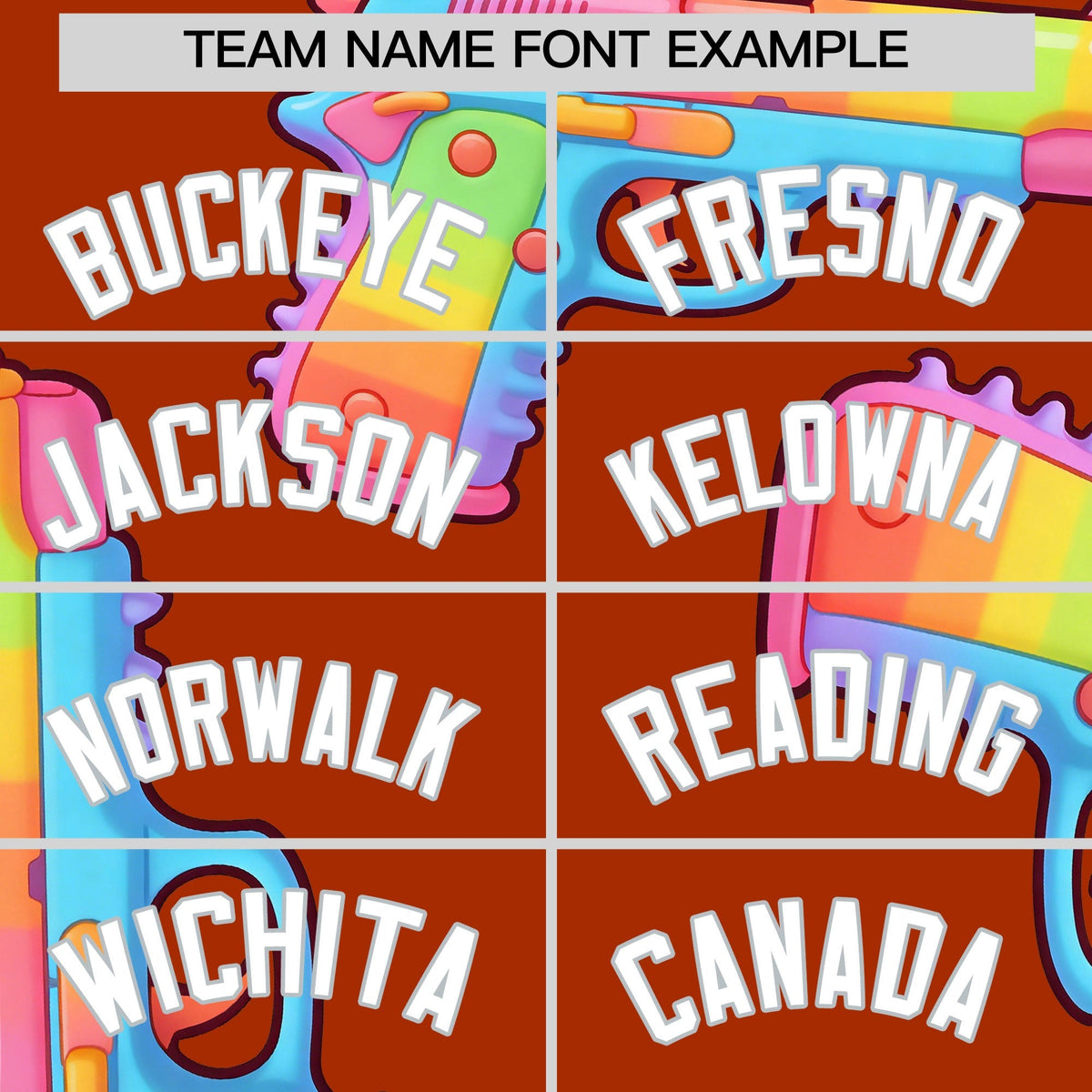 Custom Youth Baseball Jersey Dark Orange White Sugar-Coated Firepower Graffiti Pattern Urban Fashion