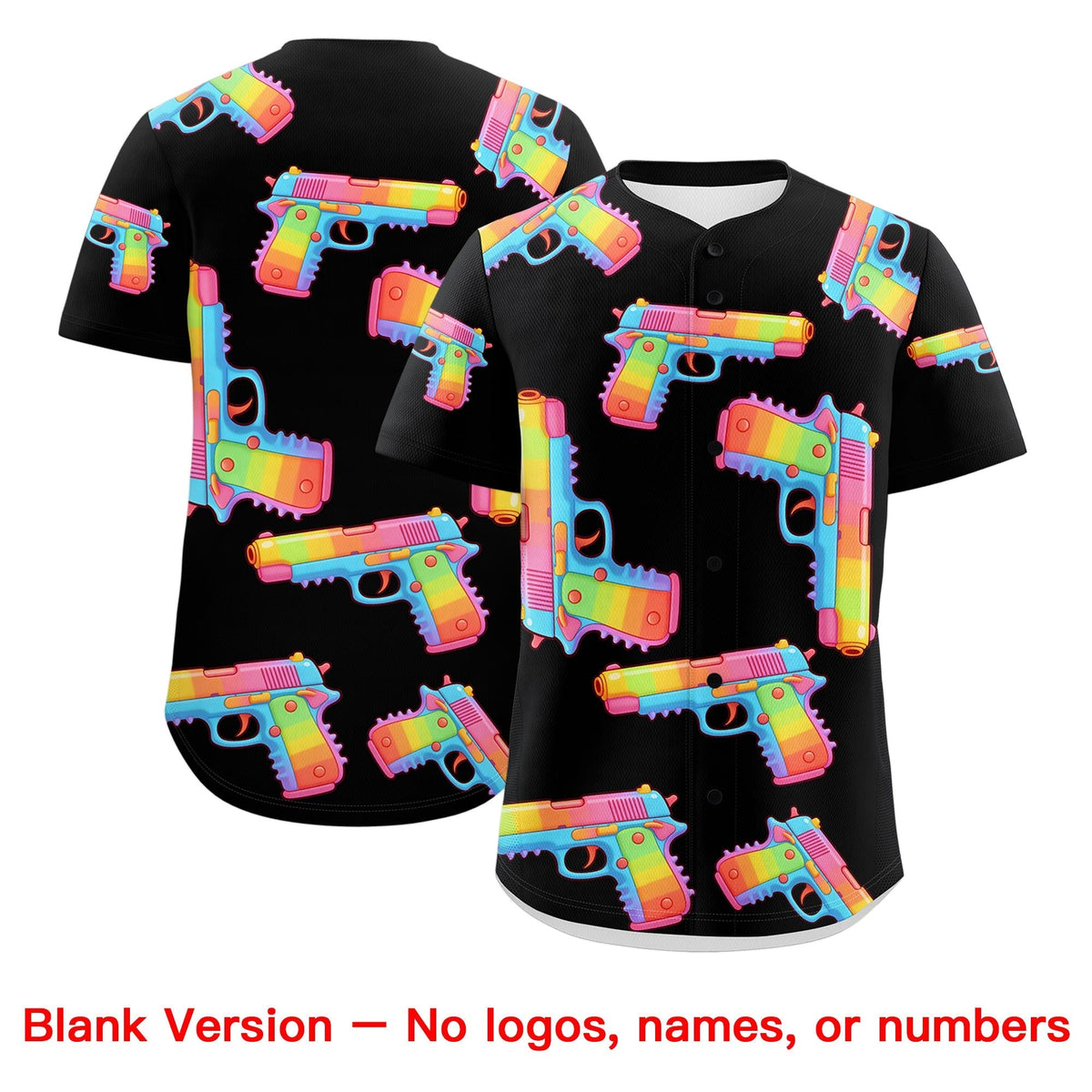 Custom Youth Baseball Jersey Black Orange Sugar-Coated Firepower Graffiti Pattern Urban Fashion