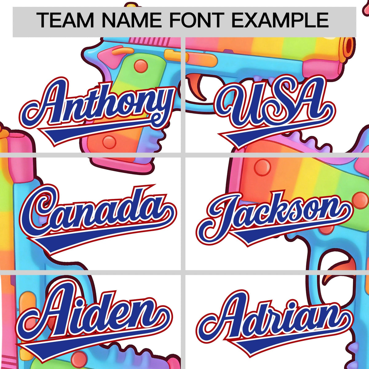 Custom Youth Baseball Jersey White Royal Blue Sugar-Coated Firepower Graffiti Pattern Hip-hop