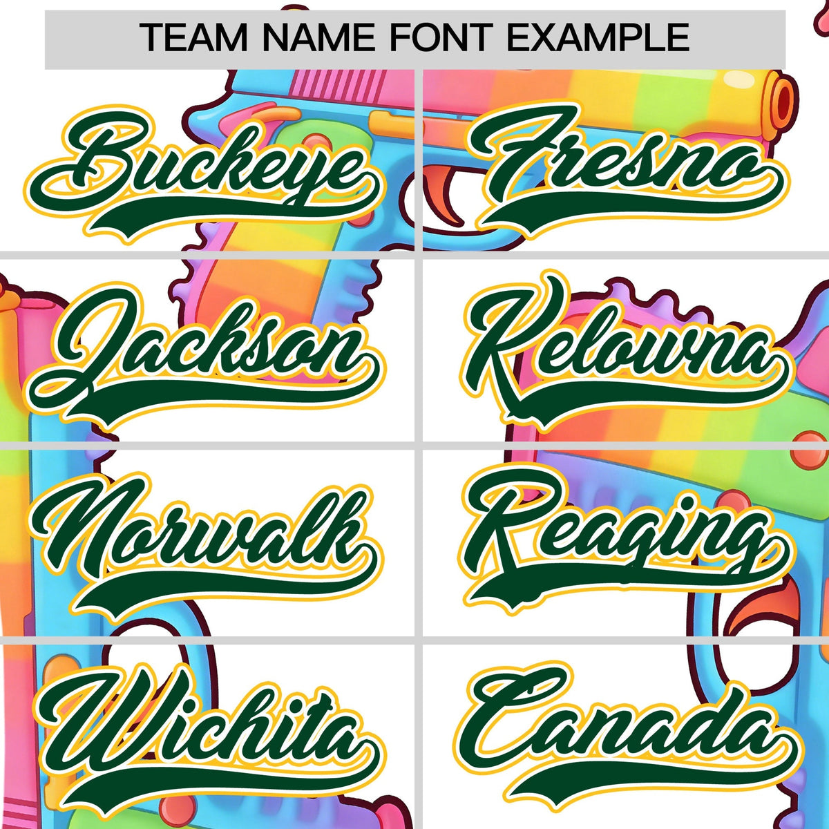 Custom Youth Baseball Jersey White Dark Green Sugar-Coated Firepower Graffiti Pattern Urban Fashion