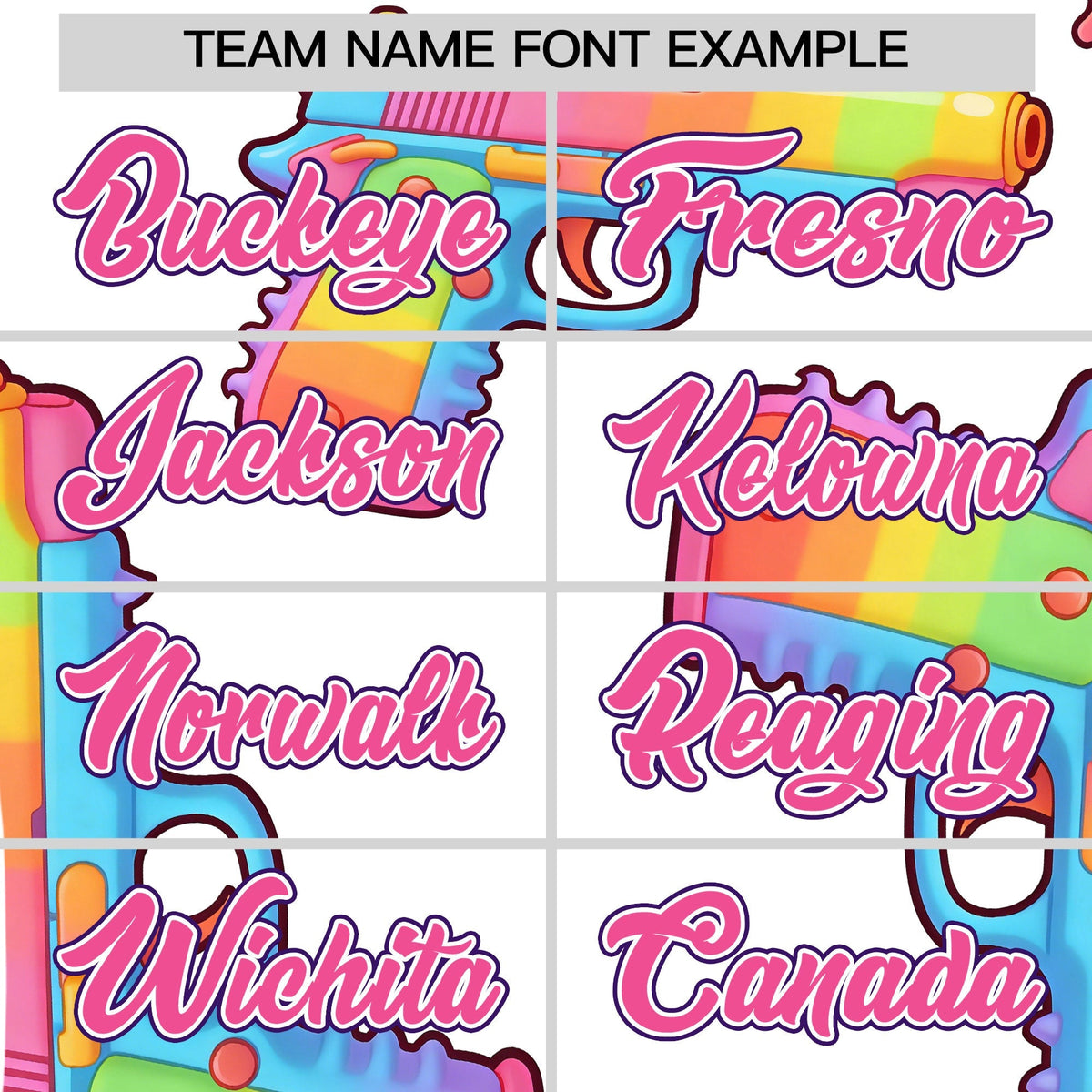 Custom Youth Baseball Jersey White Pink Sugar-Coated Firepower Graffiti Pattern Street Style