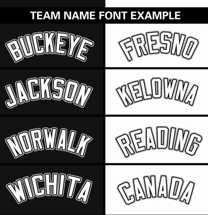 Custom Black White Stripe-Solid Combo Fashion Authentic Baseball Jersey