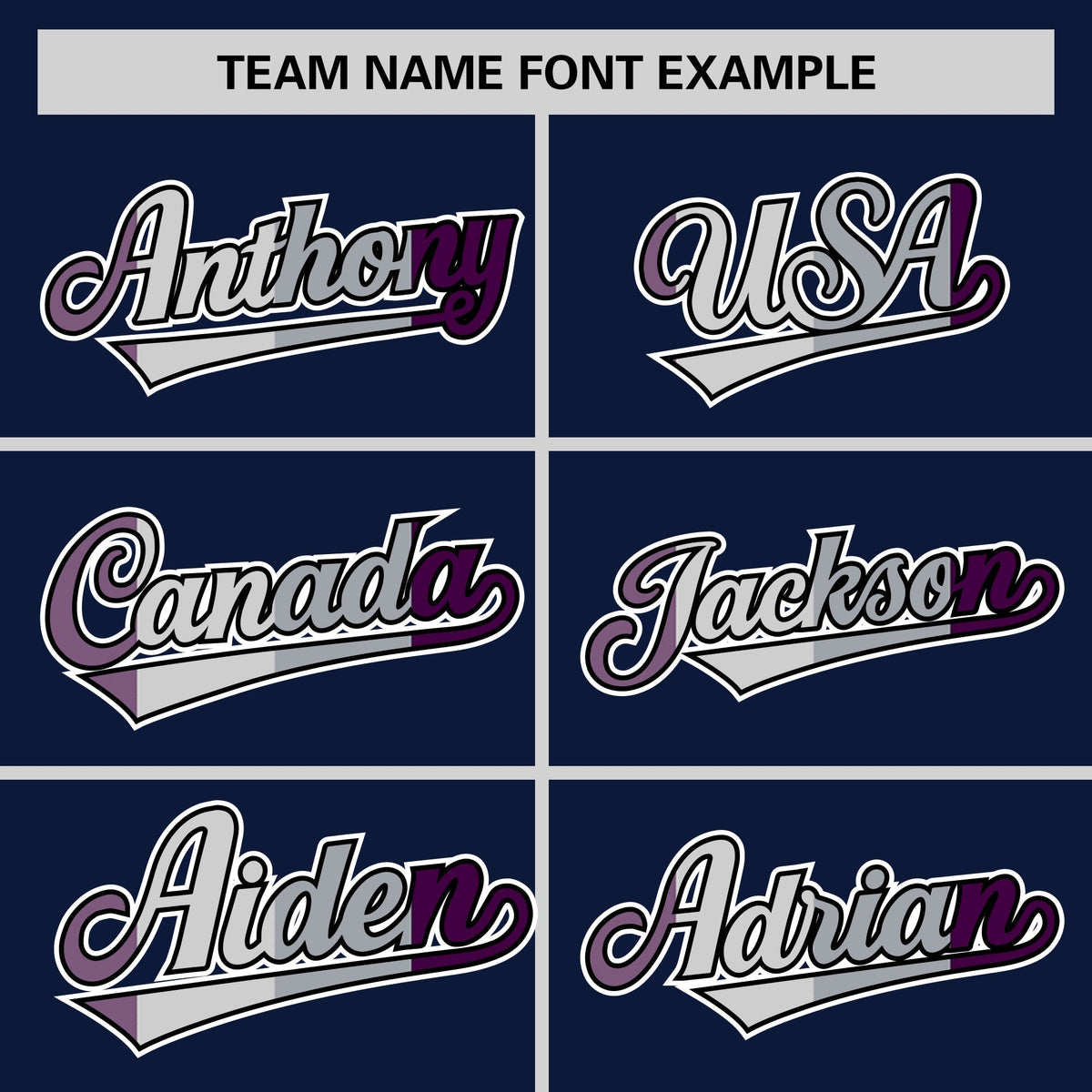 Custom Navy Purple Genderless For Pride Month Classic Style Baseball Jersey| KXKSHOP