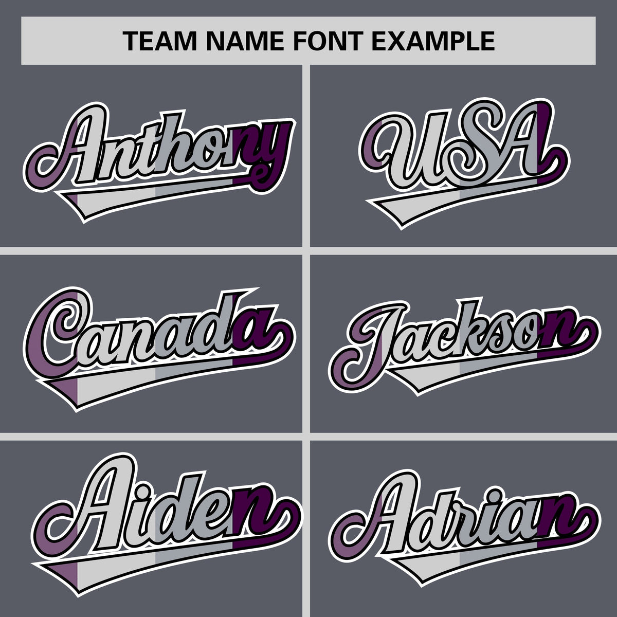 Custom Dark Gray Purple Genderless For Pride Month Classic Style Baseball Jersey| KXKSHOP