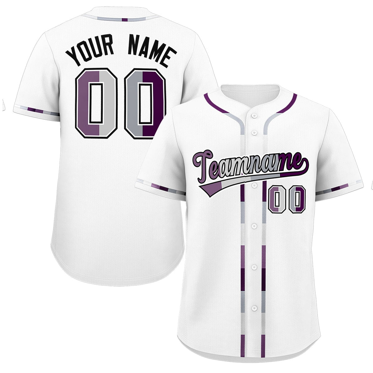 Custom White Genderless For Pride Month Classic Style Baseball Jersey| KXKSHOP