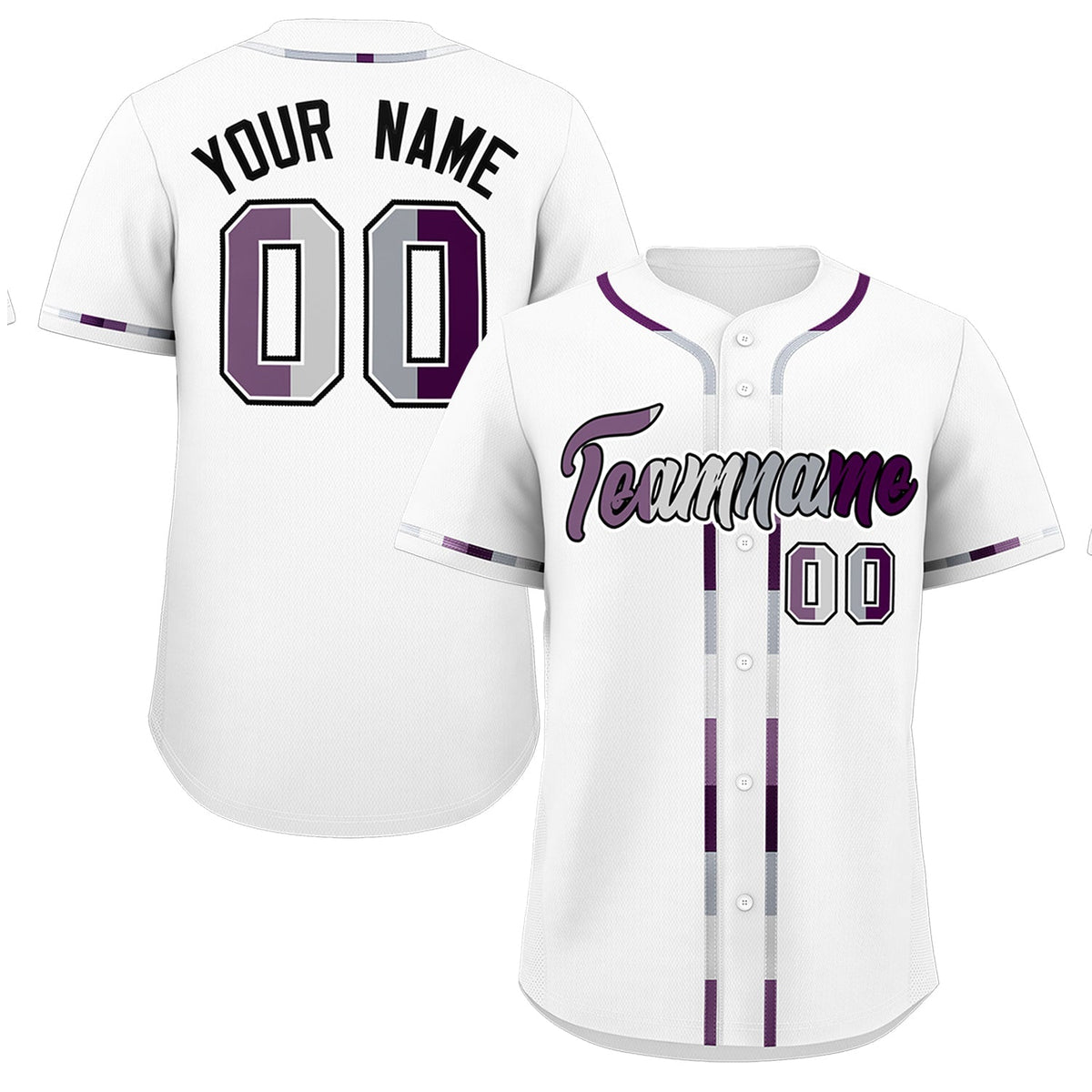 Custom White Genderless For Pride Month Classic Style Baseball Jersey| KXKSHOP