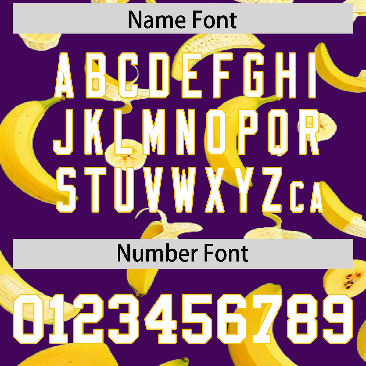 Custom Purple-02 Banana Graffiti Pattern Fashion Authentic Baseball Jersey | Graffiti Pattern | Embroidery&amp;Dye-sublimation printing | KXKSHOP