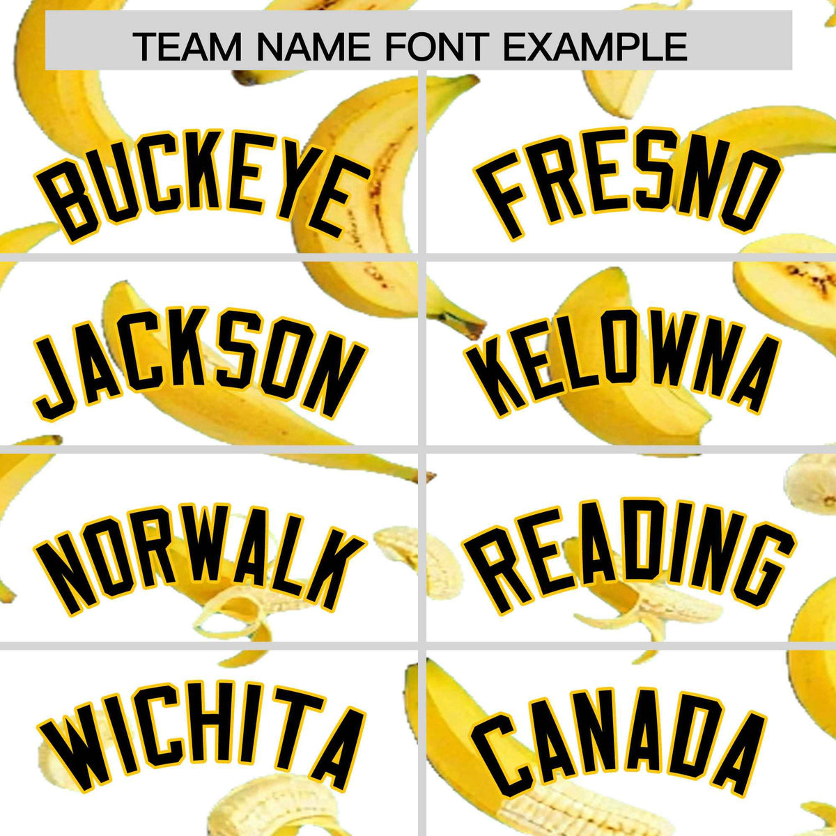 Custom White Banana Graffiti Pattern Fashion Authentic Baseball Jersey | Graffiti Pattern | Embroidery&amp;Dye-sublimation printing | KXKSHOP