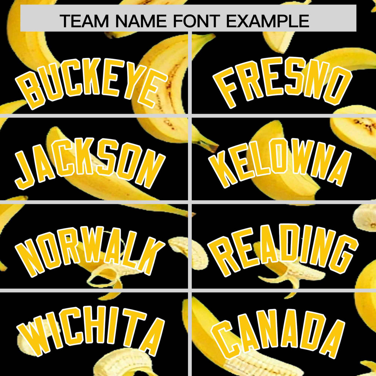 Custom Black Banana Graffiti Pattern Fashion Authentic Baseball Jersey | Graffiti Pattern | Embroidery&amp;Dye-sublimation printing | KXKSHOP