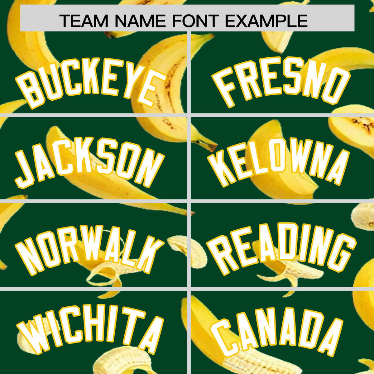 Custom Green Banana Graffiti Pattern Fashion Authentic Baseball Jersey | Graffiti Pattern | Embroidery&amp;Dye-sublimation printing | KXKSHOP