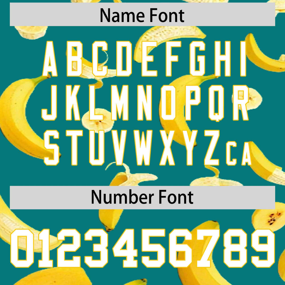 Custom Teal Banana Graffiti Pattern Fashion Authentic Baseball Jersey | Graffiti Pattern | Embroidery&amp;Dye-sublimation printing | KXKSHOP