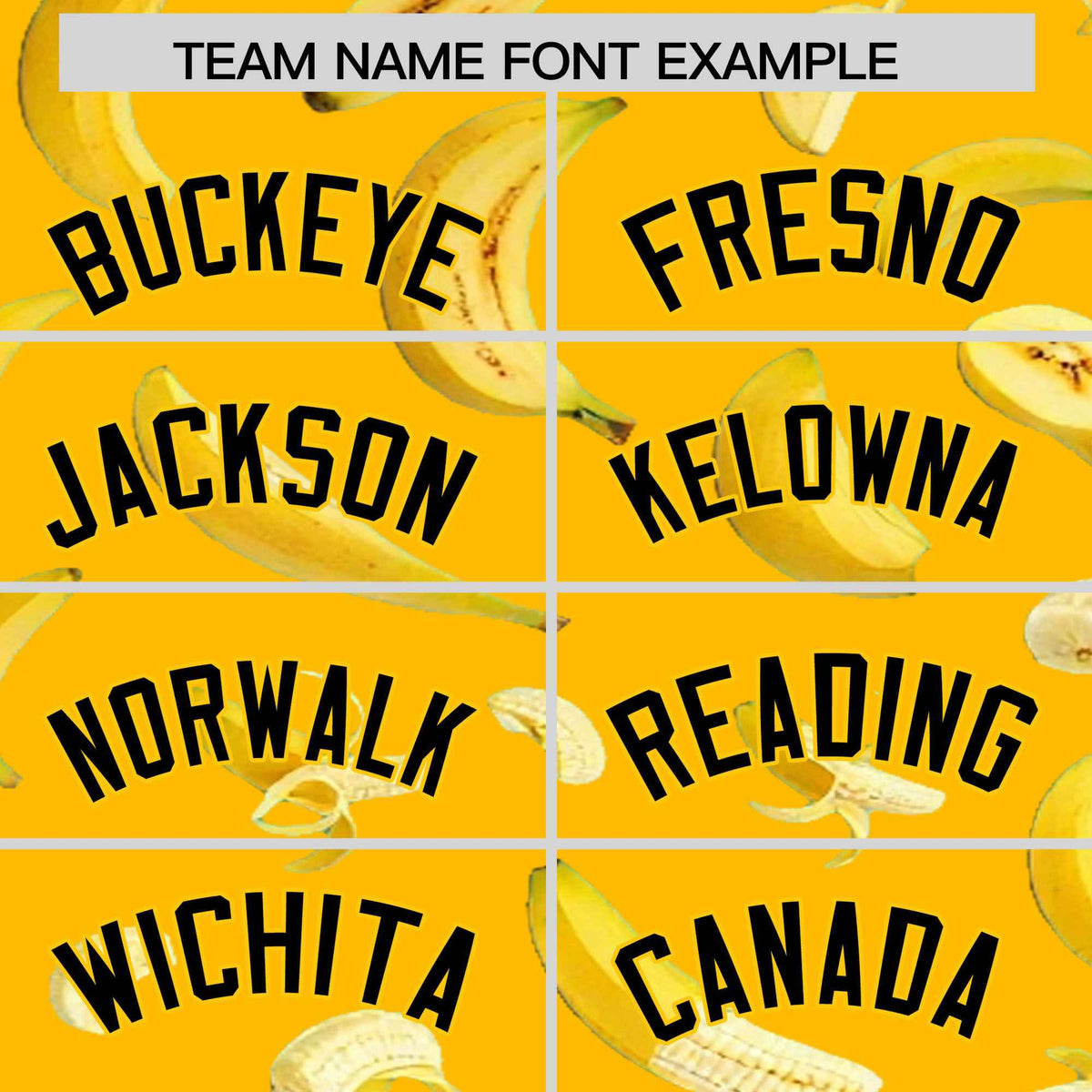 Custom Yellow Banana Graffiti Pattern Fashion Authentic Baseball Jersey | Graffiti Pattern | Embroidery&amp;Dye-sublimation printing | KXKSHOP