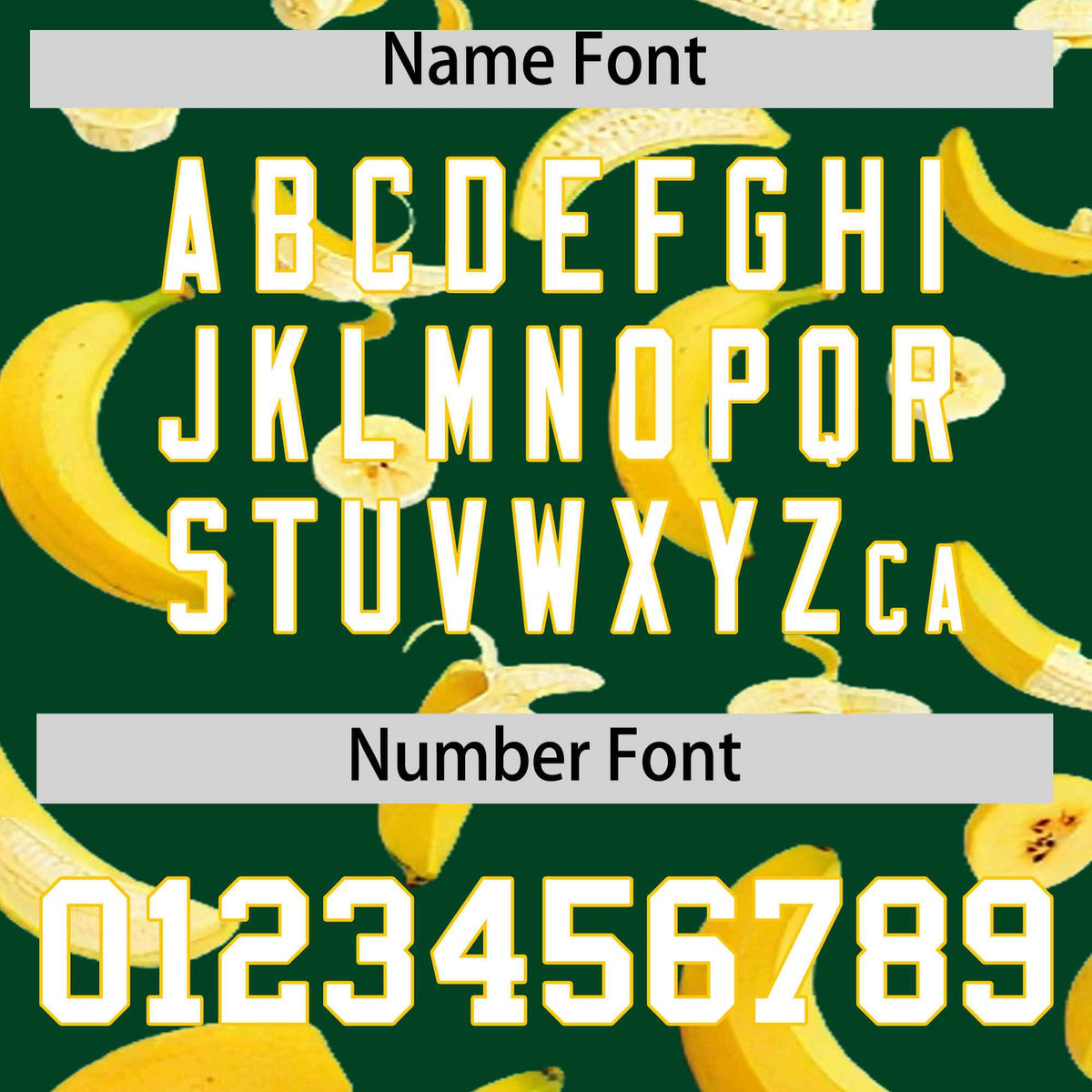 Custom Green Banana Graffiti Pattern Fashion Authentic Baseball Jersey | Graffiti Pattern | Embroidery&amp;Dye-sublimation printing | KXKSHOP